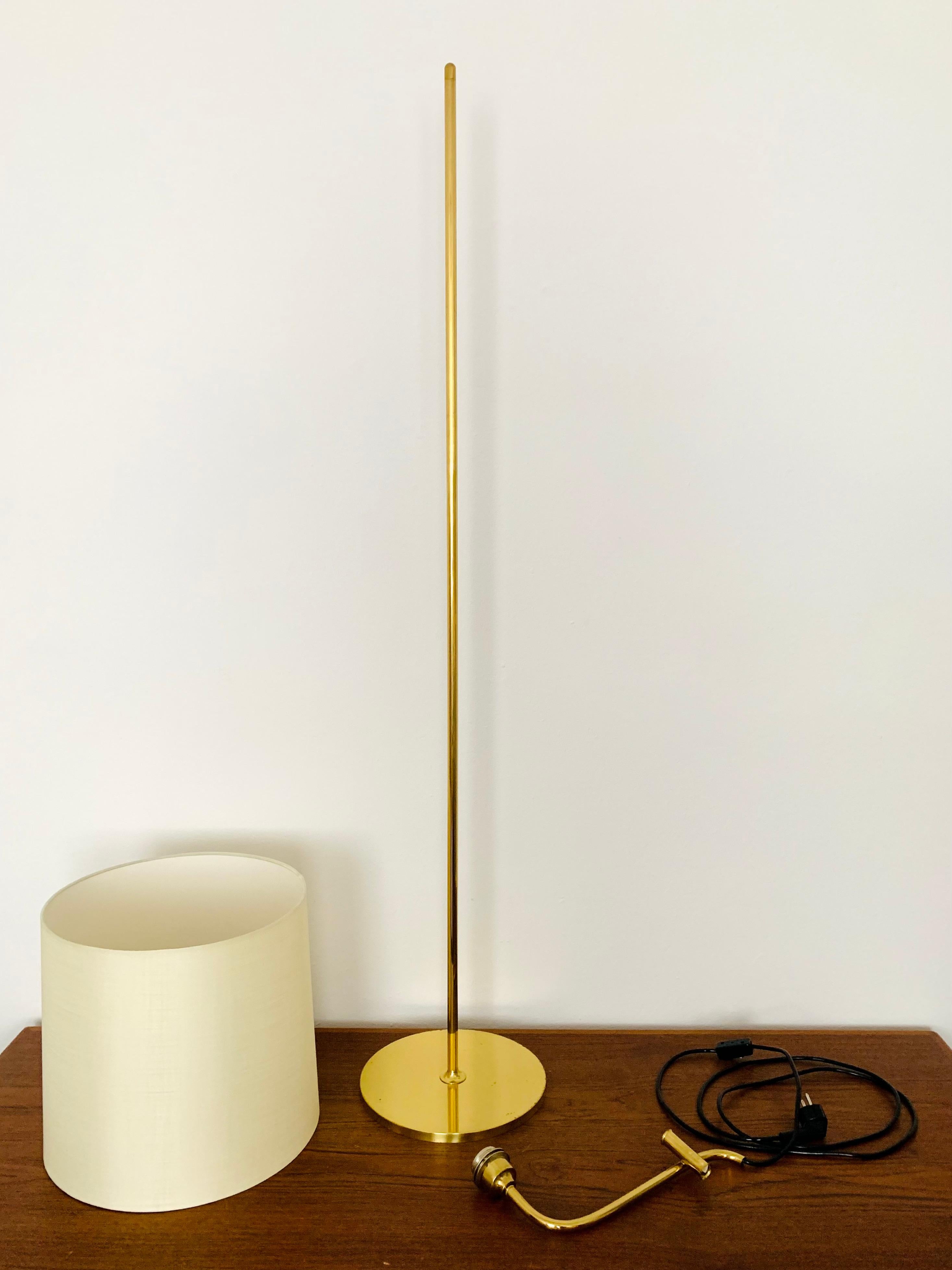 Brass Floor Lamp by Florian Schulz For Sale 7