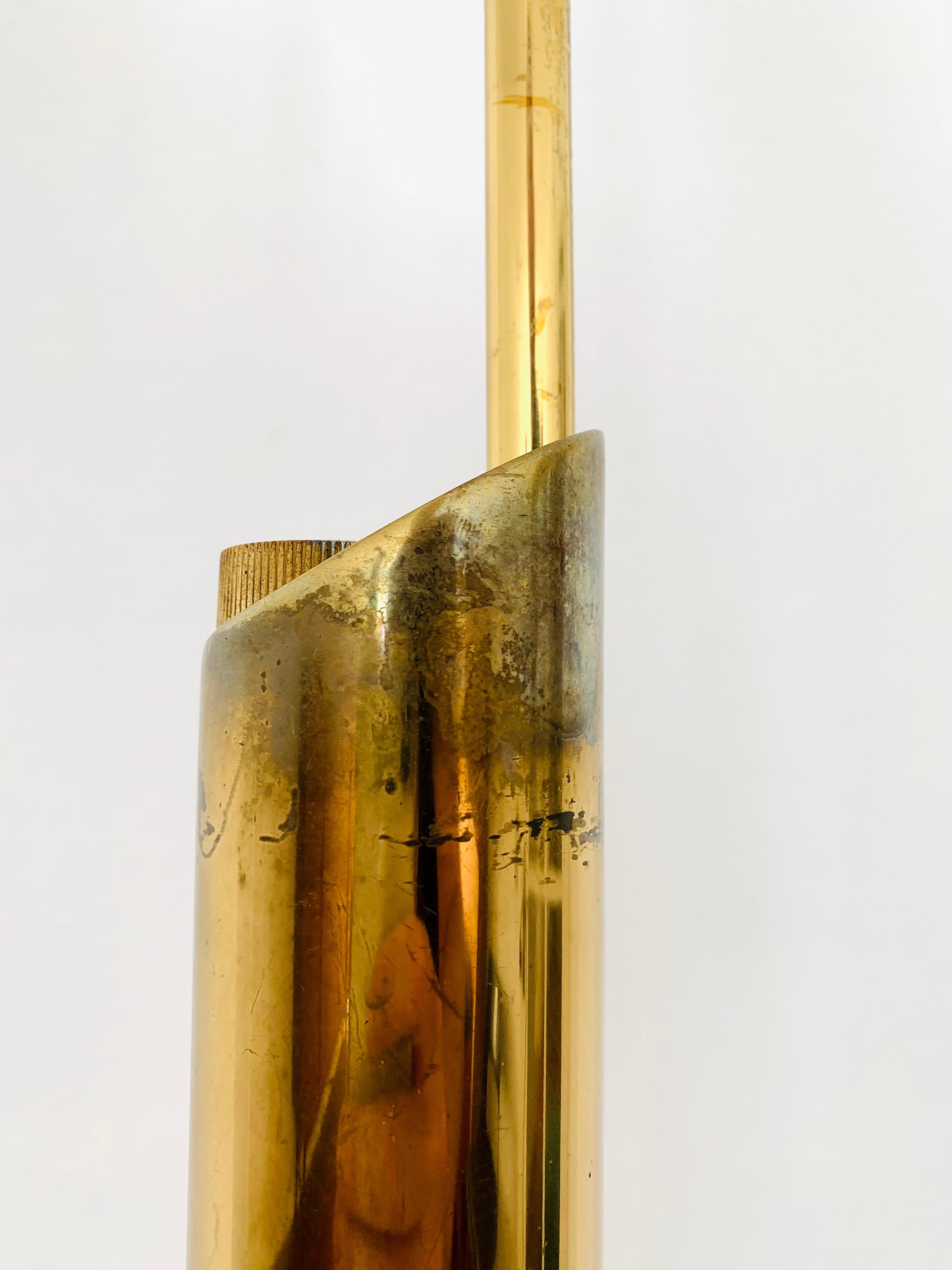 Brass Floor Lamp by Florian Schulz 8
