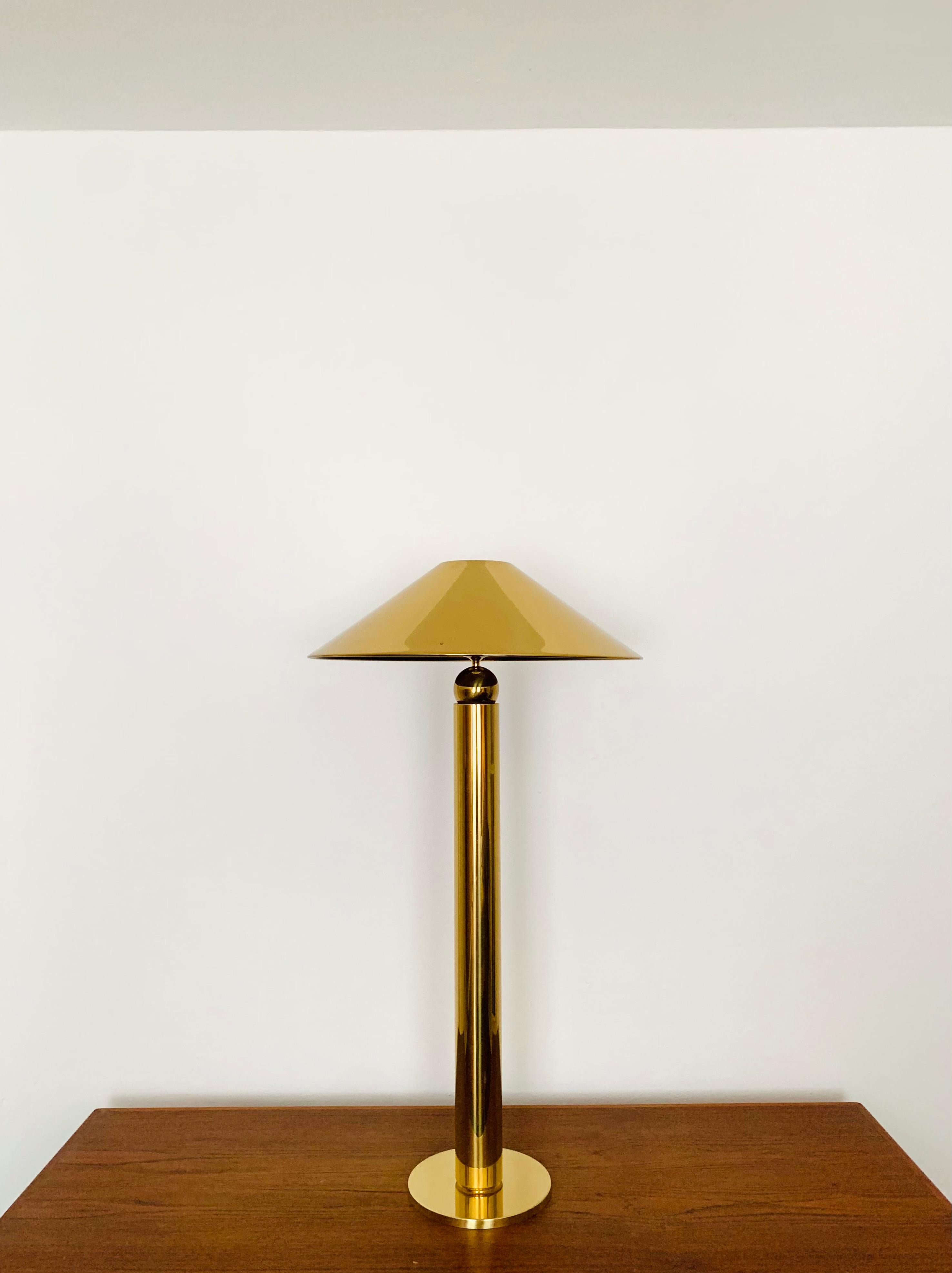 Mid-Century Modern Lampadaire en laiton de Florian Schulz en vente