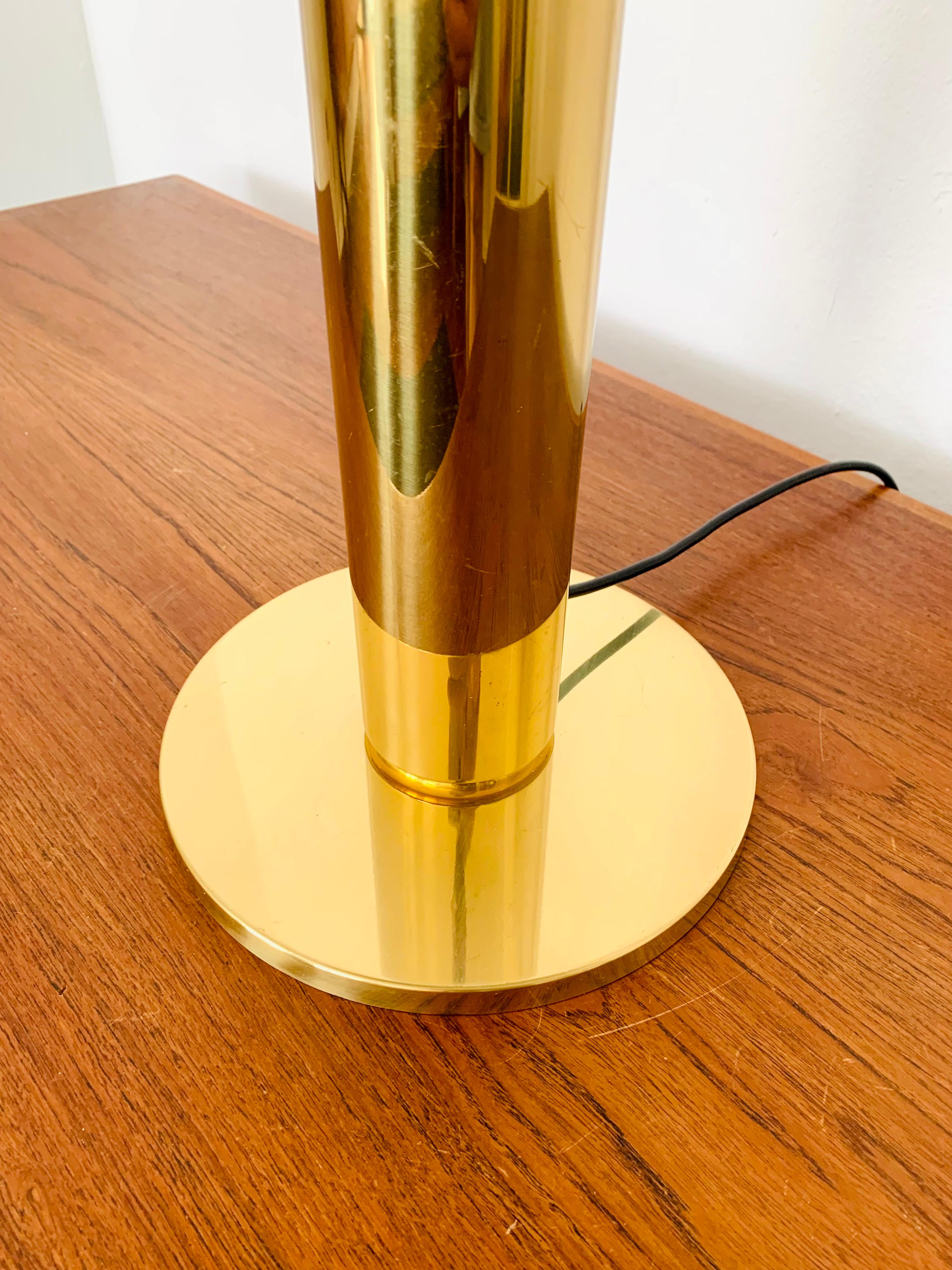 Brass Floor Lamp by Florian Schulz For Sale 1