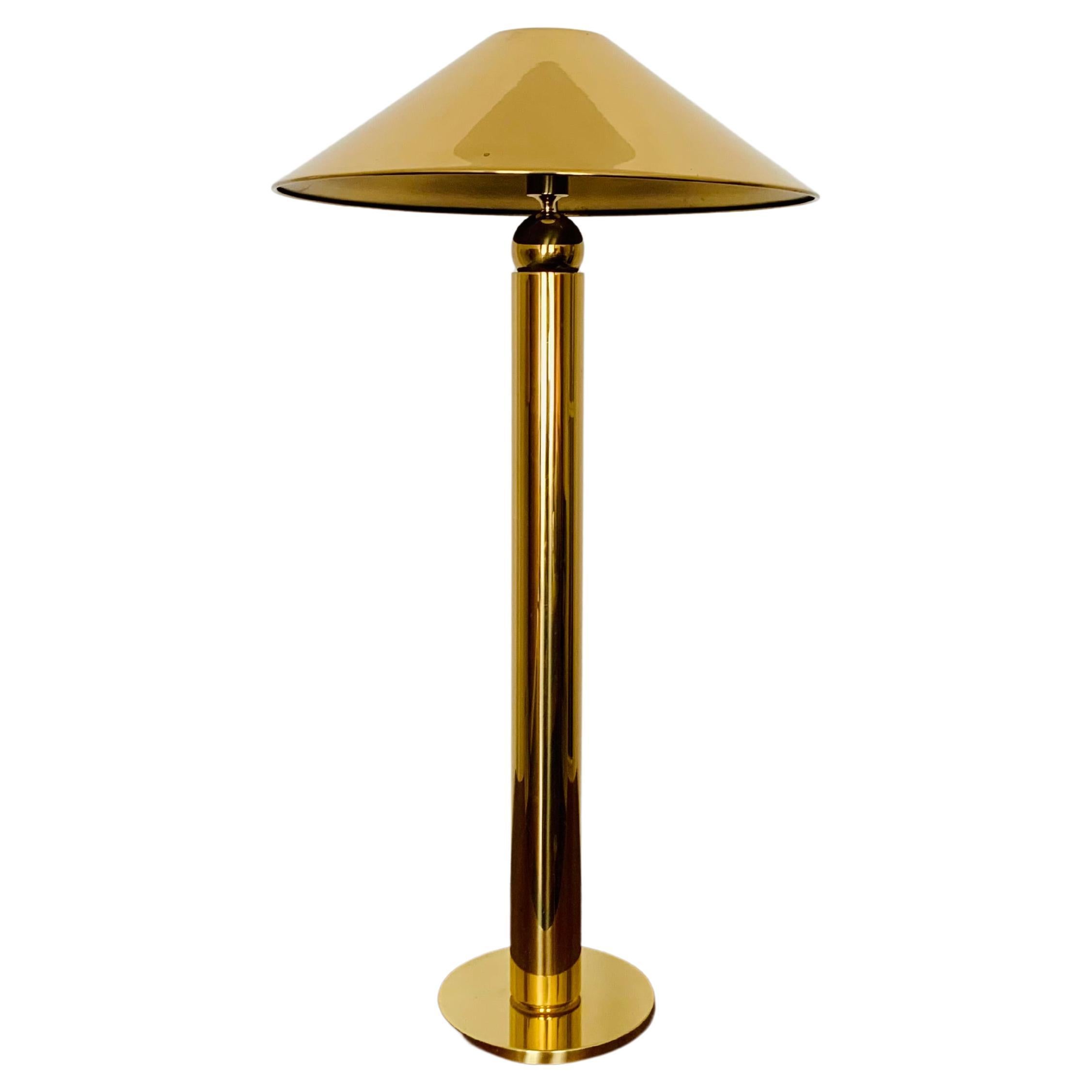 Brass Floor Lamp by Florian Schulz For Sale
