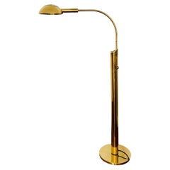 Brass Floor Lamp by Florian Schulz
