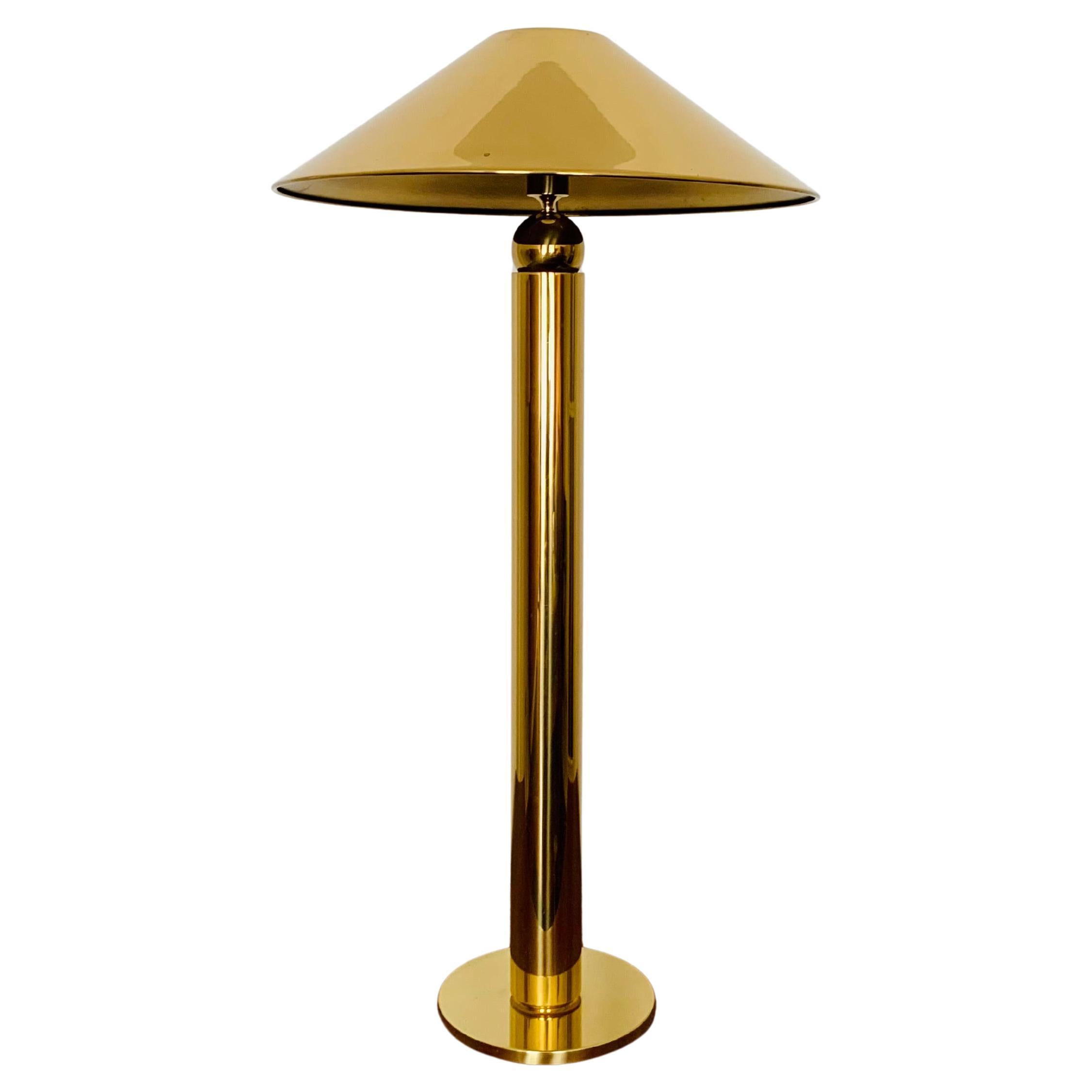 Brass Floor Lamp by Florian Schulz
