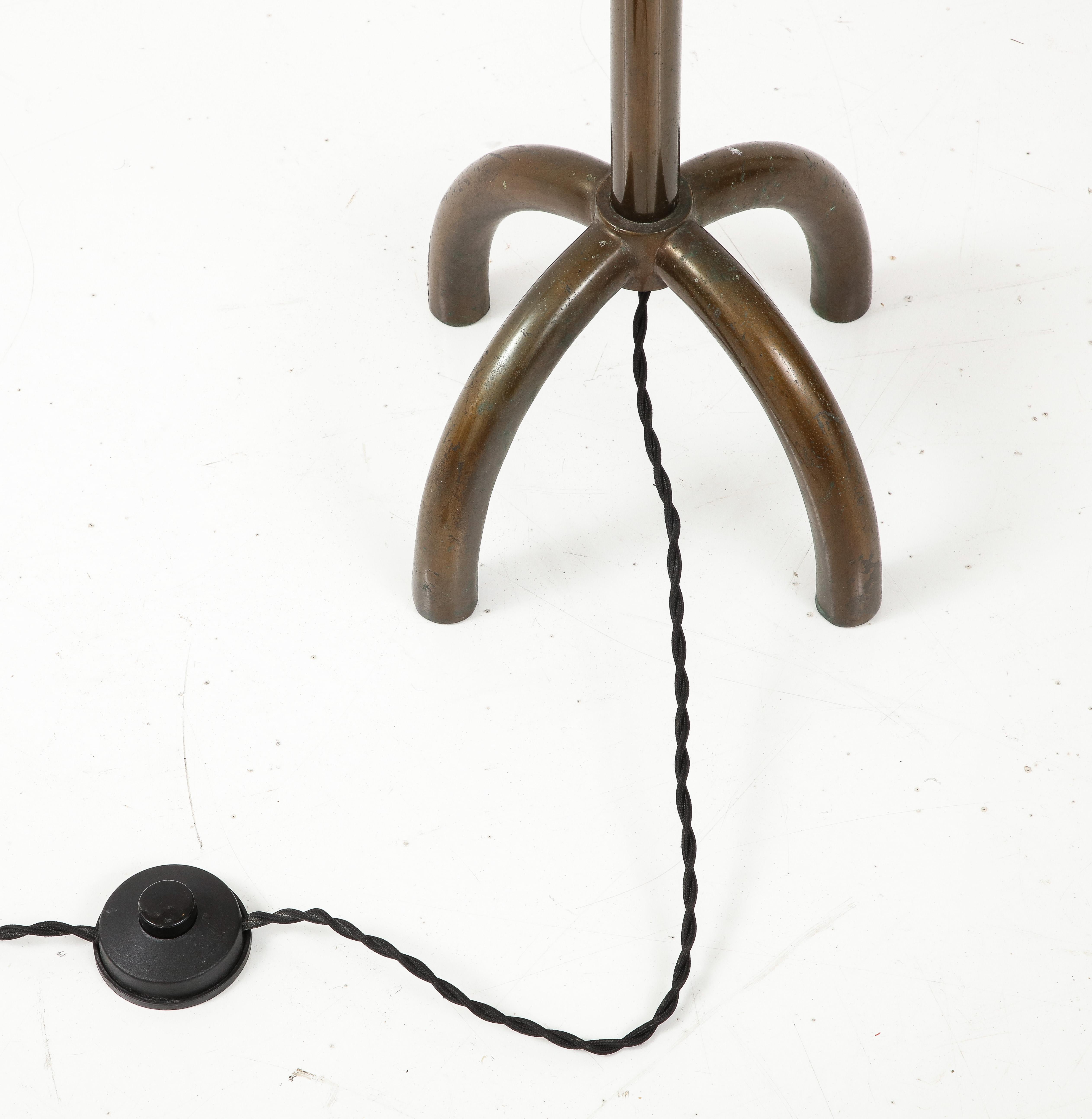 Brass Floor Lamp by Gugliemo Ulrich, Italy, c. 1940s 5