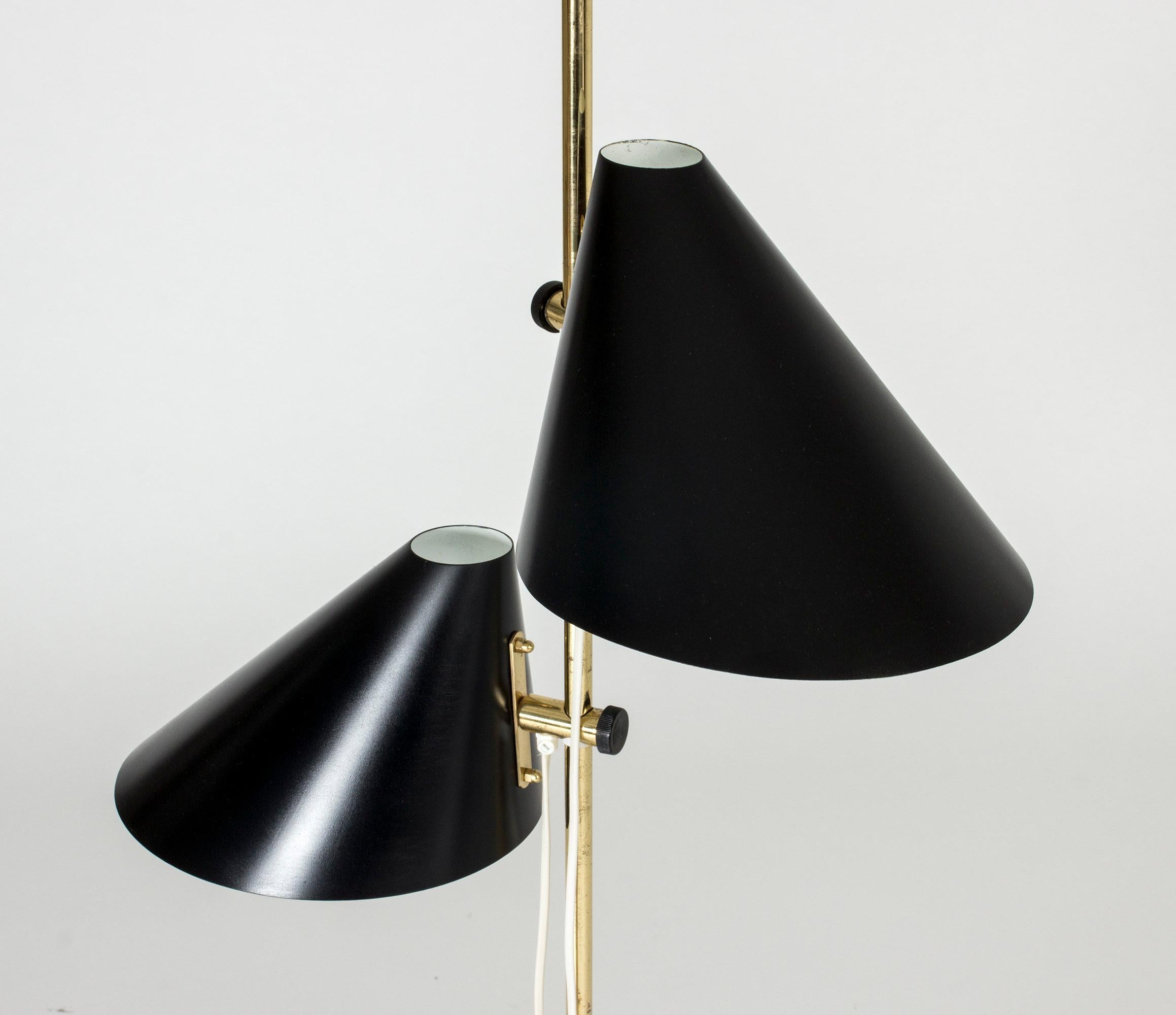 Brass Floor Lamp by Hans-Agne Jakobsson 3