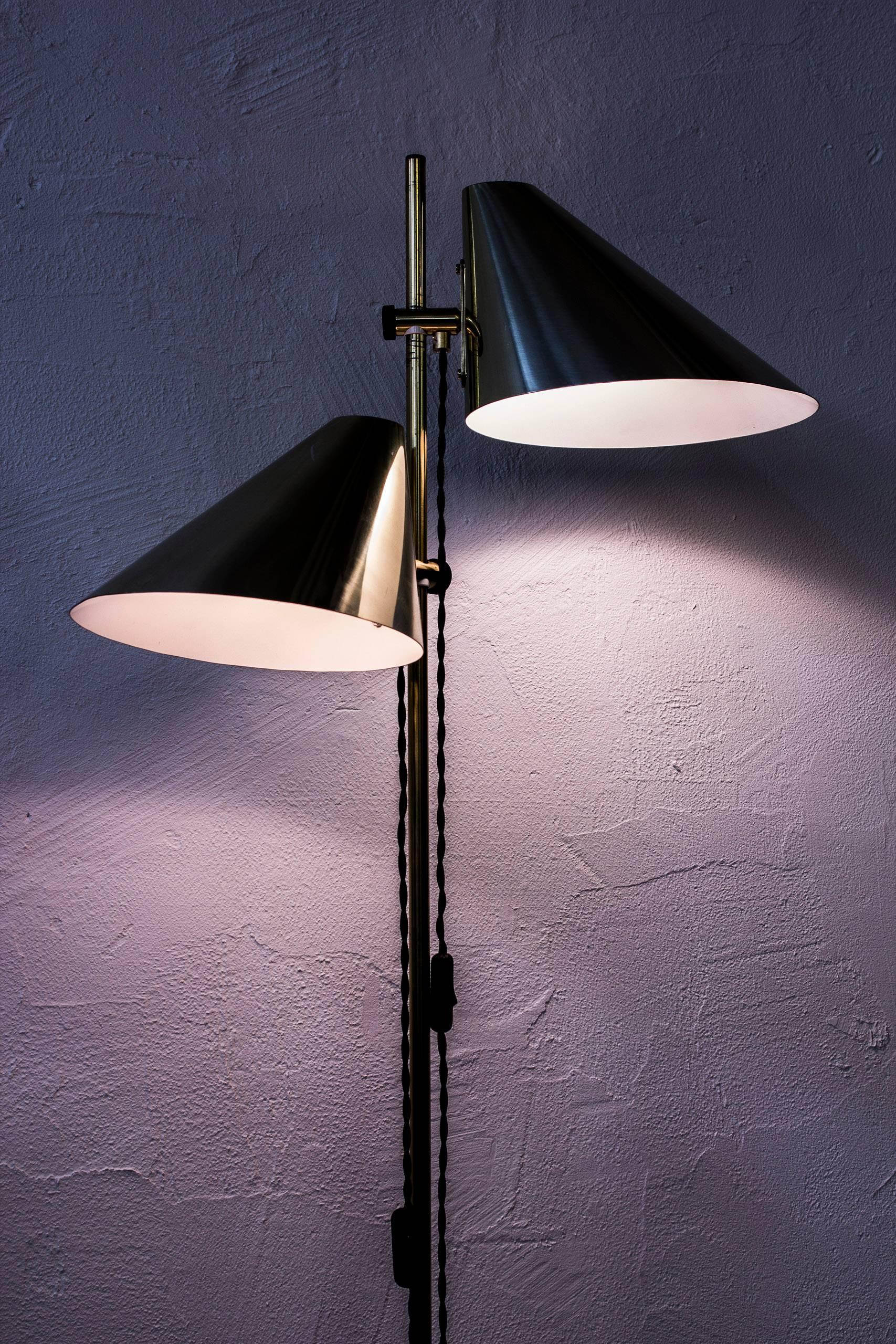 Brass Floor Lamp by Hans-Agne Jakobsson, Sweden, 1970s 4