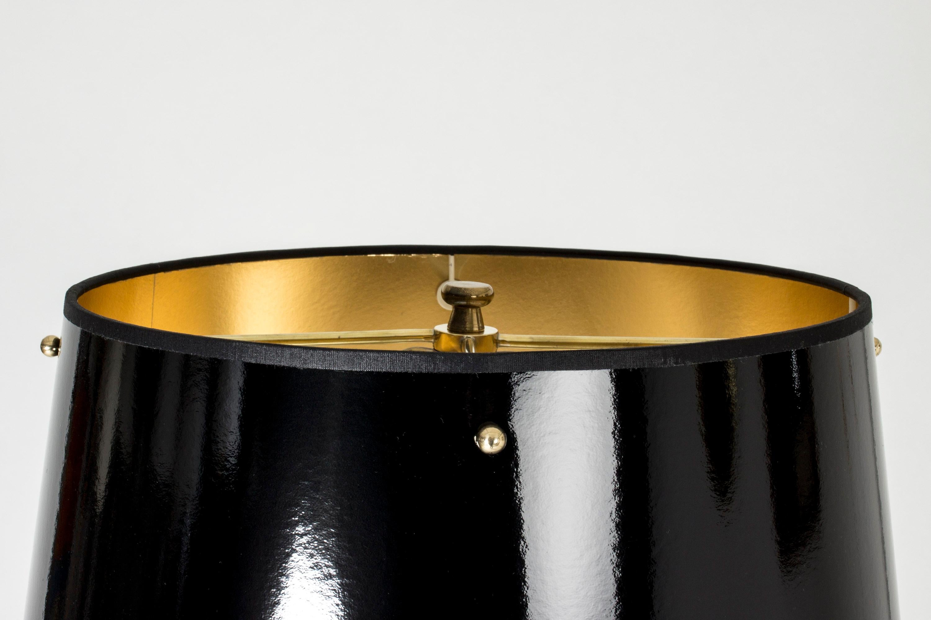 Swedish Brass Floor Lamp by Josef Frank