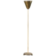 Brass Floor Lamp by Lyfa, 1950s