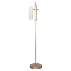 Brass Floor Lamp by Schwung