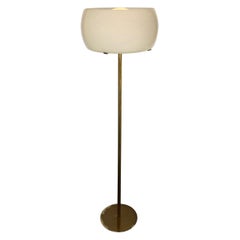  Brass Floor Lamp Clitunno by Vico Magistretti for Artemide, Italy, 1964
