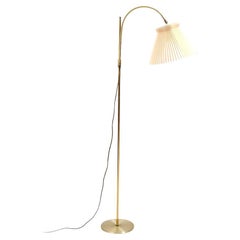 Brass Floor Lamp Denmark 1960s