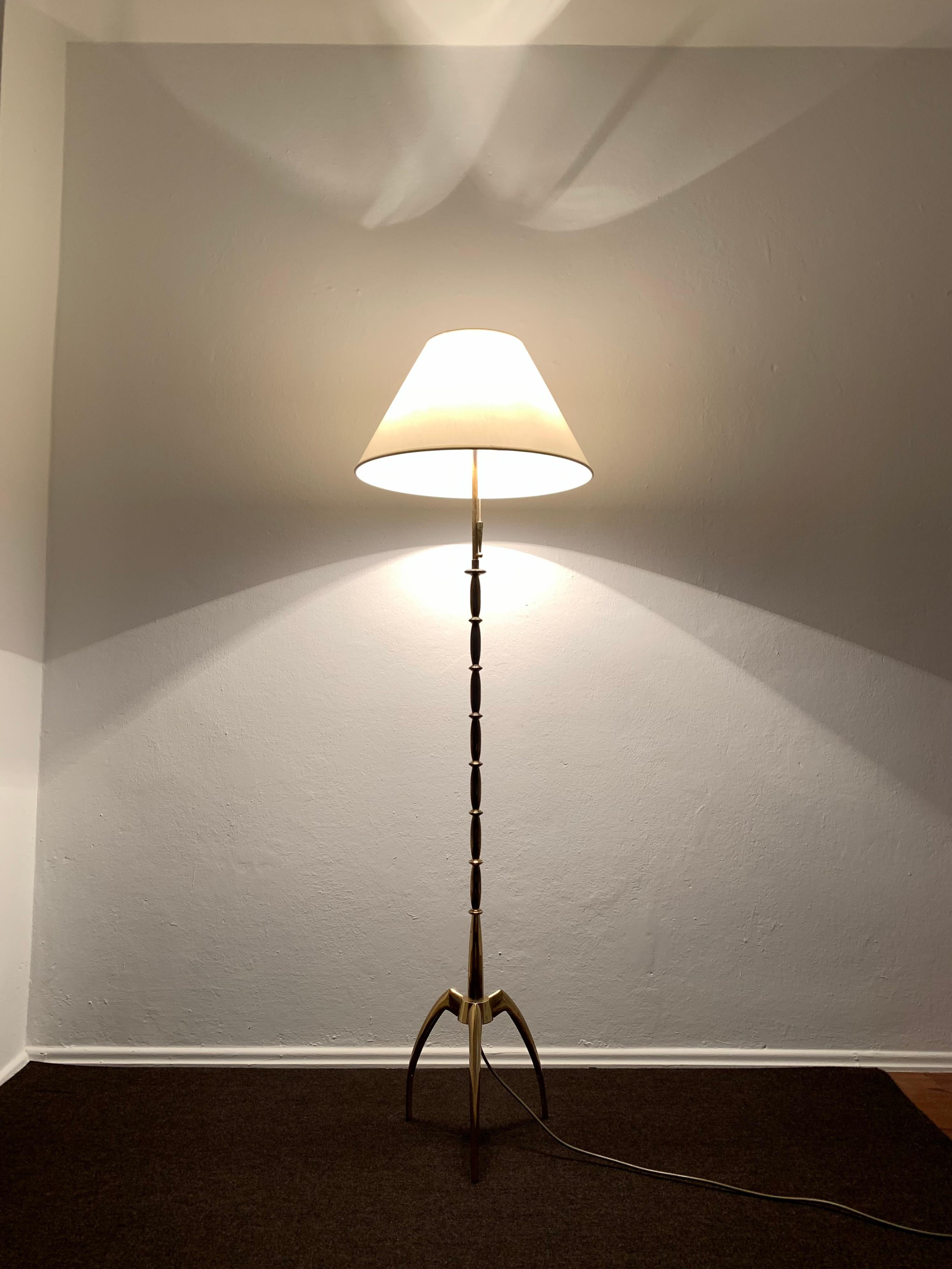 Brass Floor Lamp For Sale 4