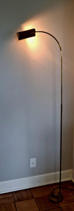 Italian Brass Floor Lamp