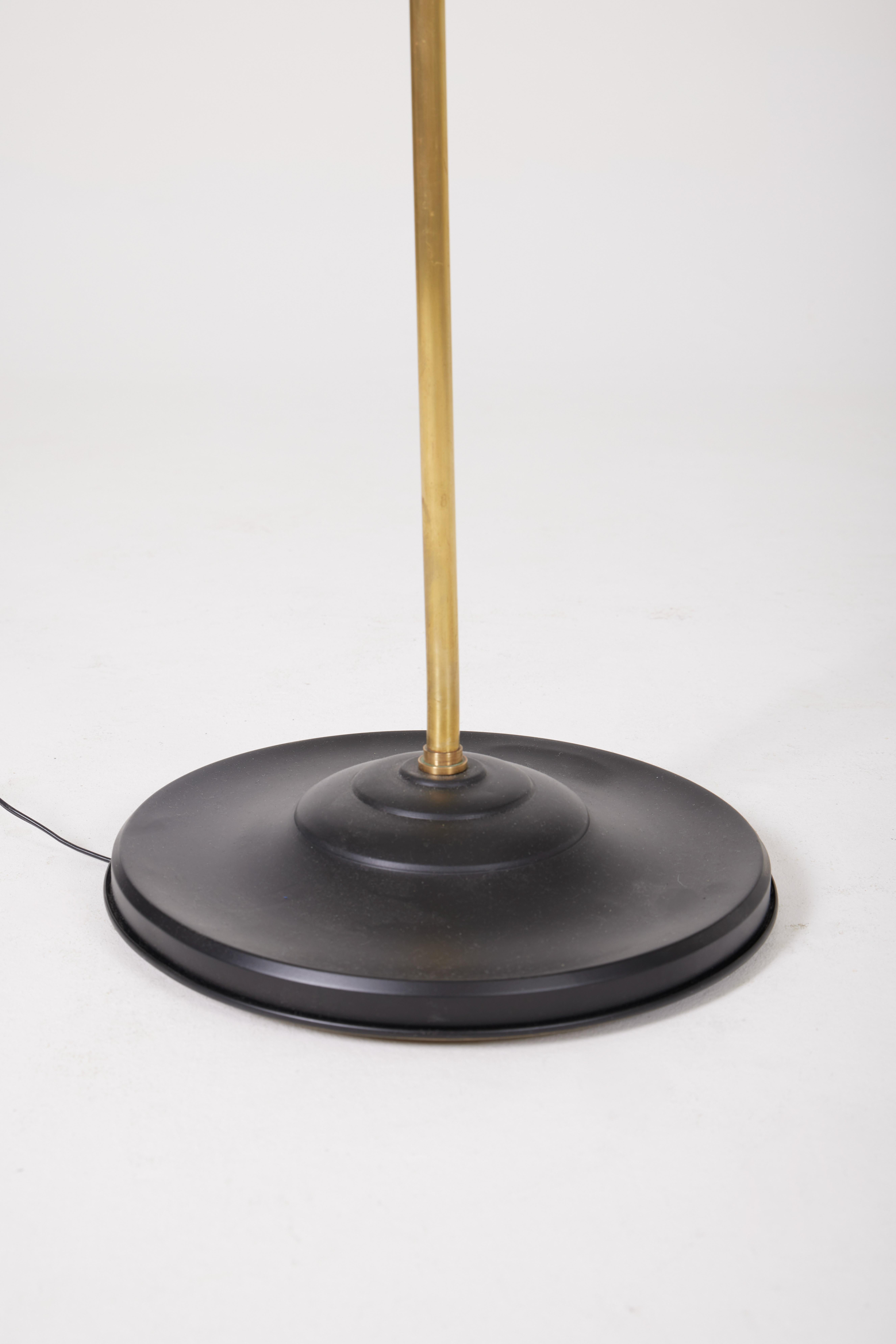 20th Century Brass floor lamp For Sale