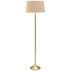 Antique Brass Floor Lamp