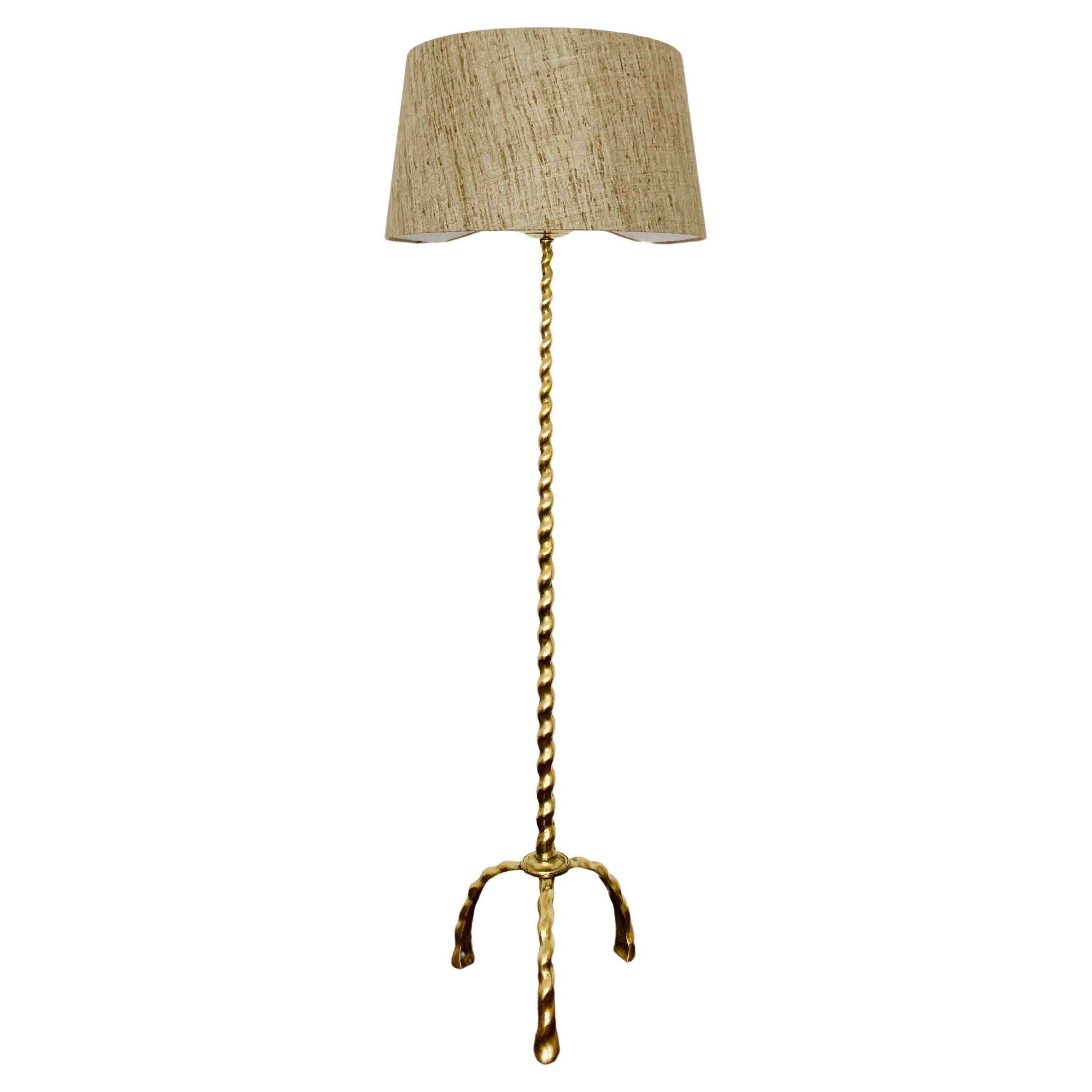 Brass Floor Lamp