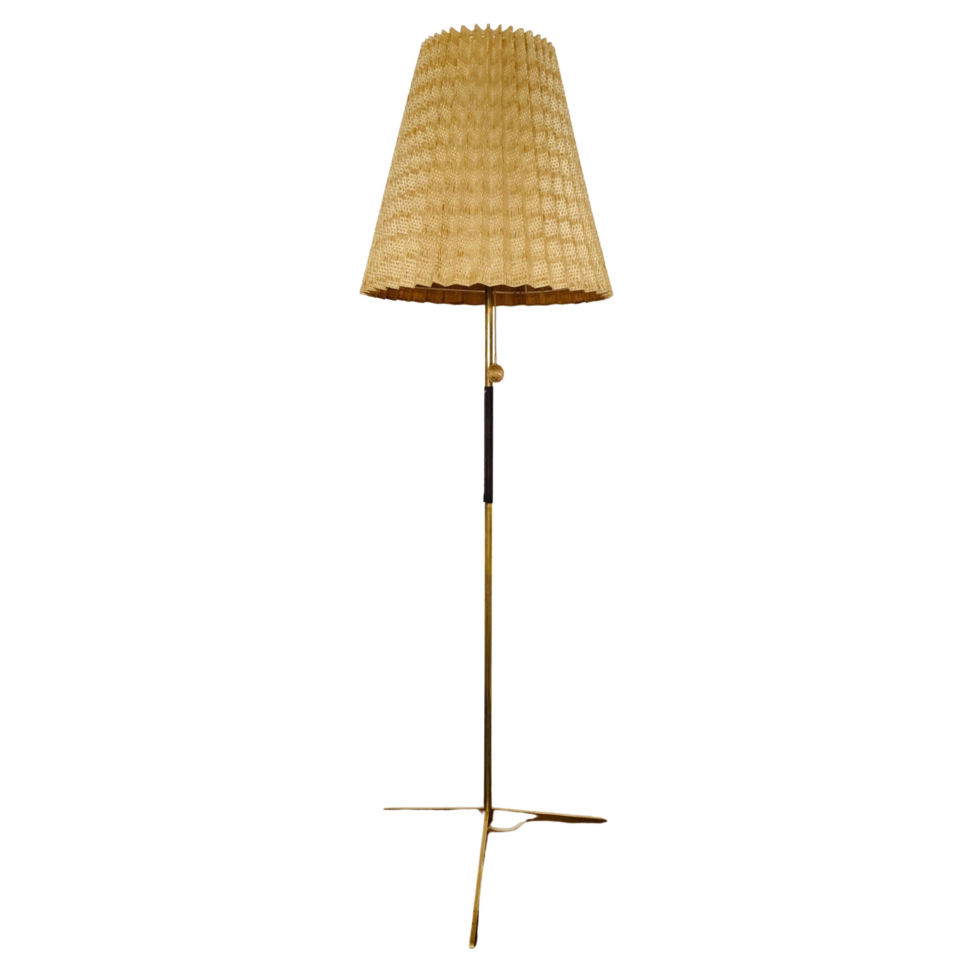 Lampadaire en laiton