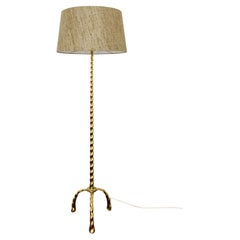 Lampadaire en laiton