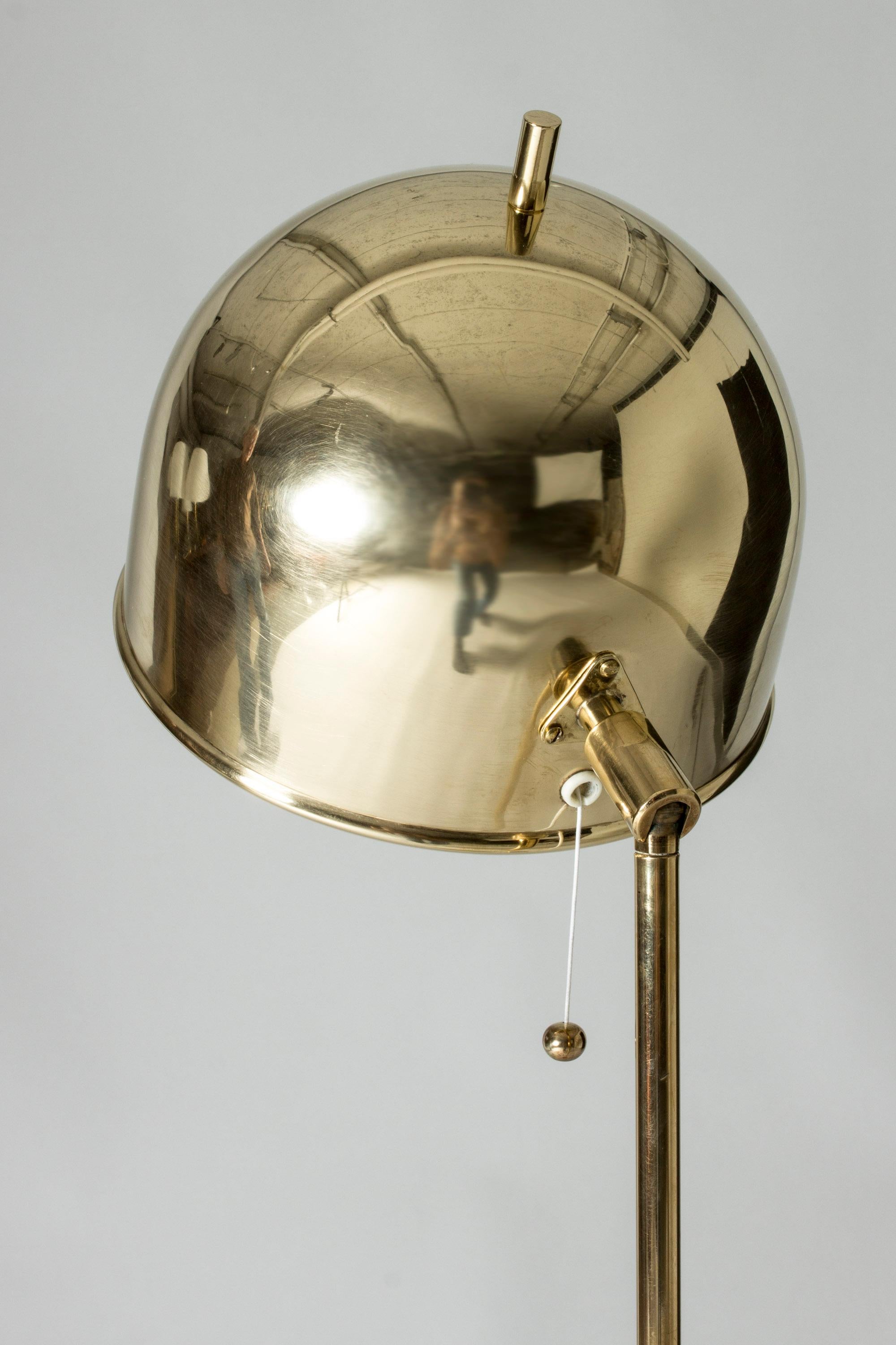 Brass Floor Lamp from Bergboms In Good Condition In Stockholm, SE