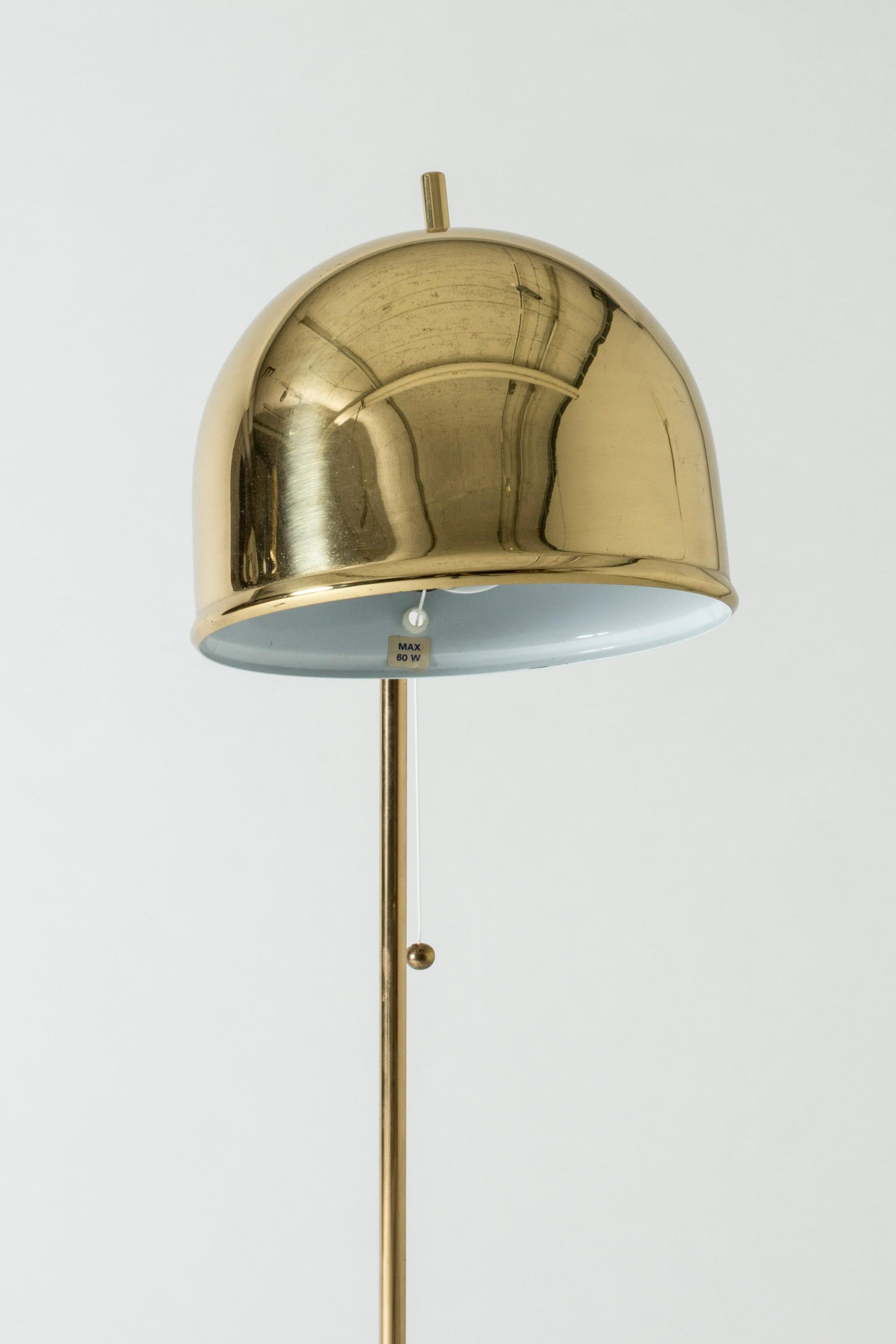 Brass Floor Lamp from Bergboms, Sweden, 1960s 4