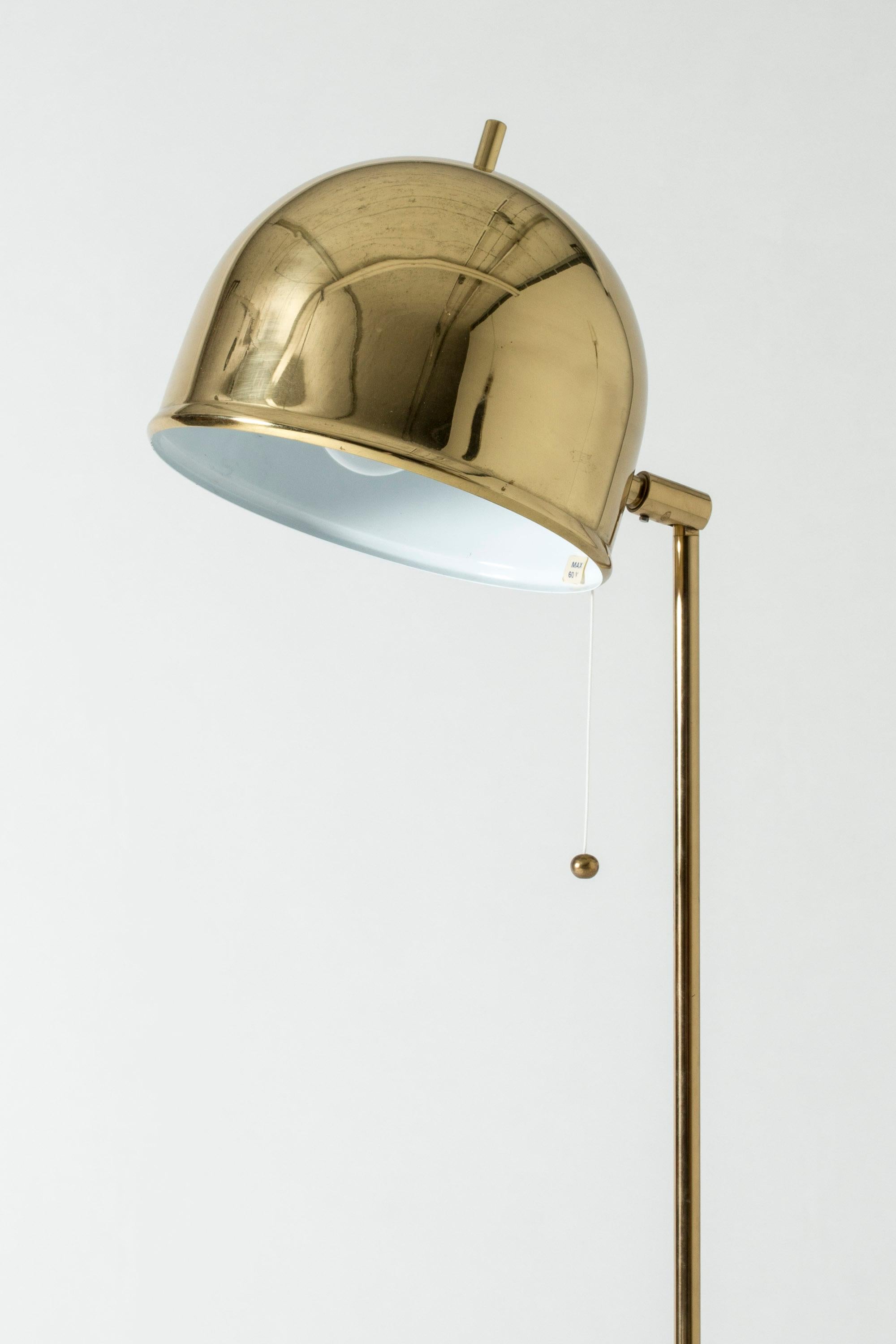 Brass Floor Lamp from Bergboms, Sweden, 1960s In Good Condition In Stockholm, SE