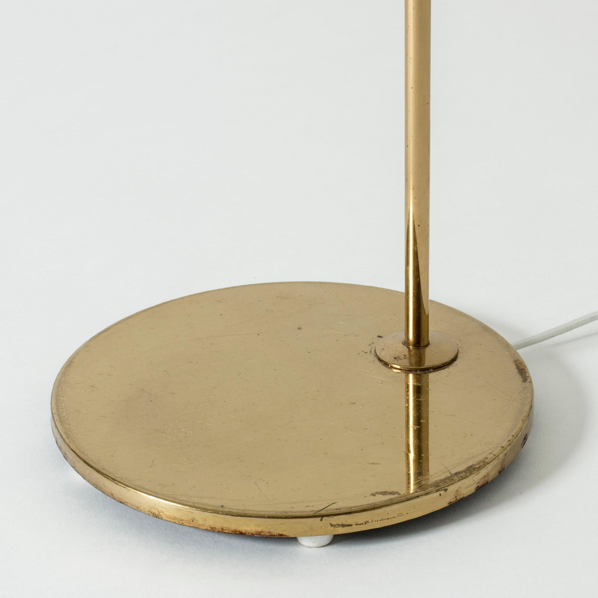 Brass Floor Lamp from Bergboms, Sweden, 1960s 1
