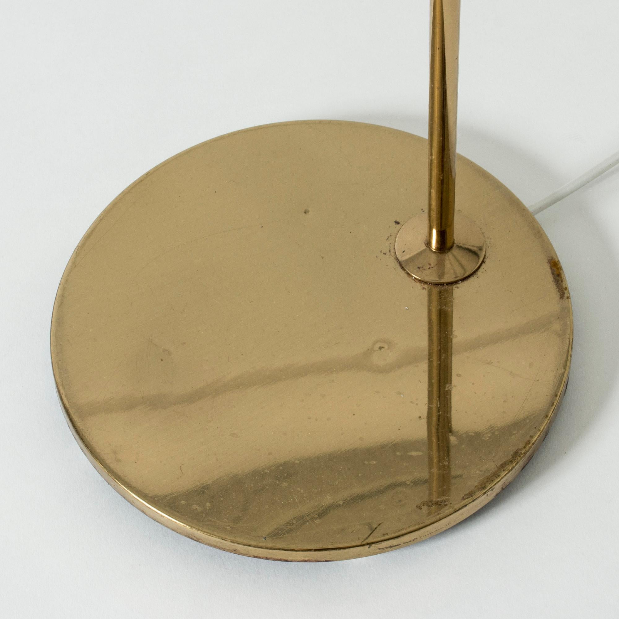 Brass Floor Lamp from Bergboms, Sweden, 1960s 2
