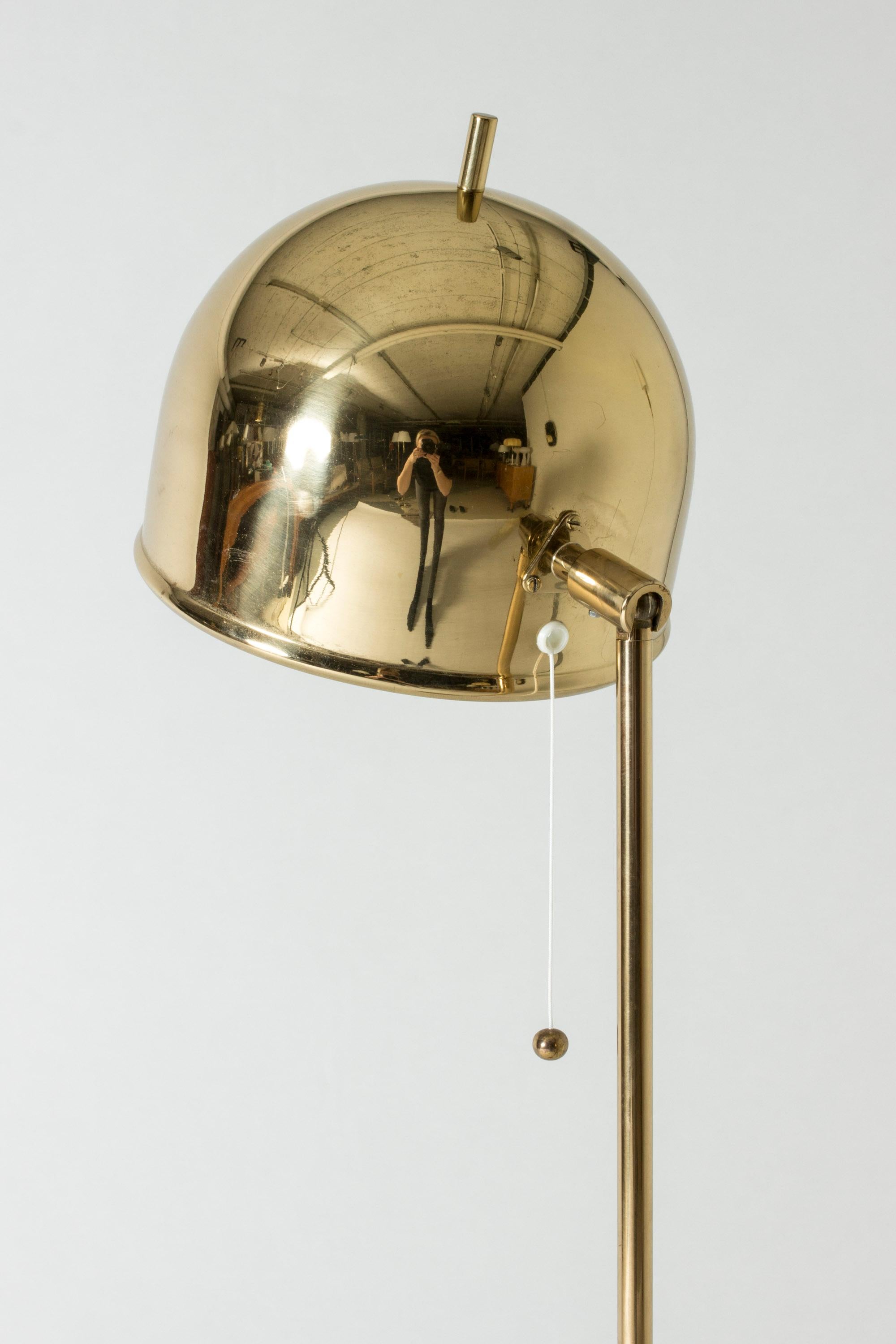Brass Floor Lamp from Bergboms, Sweden, 1960s 3