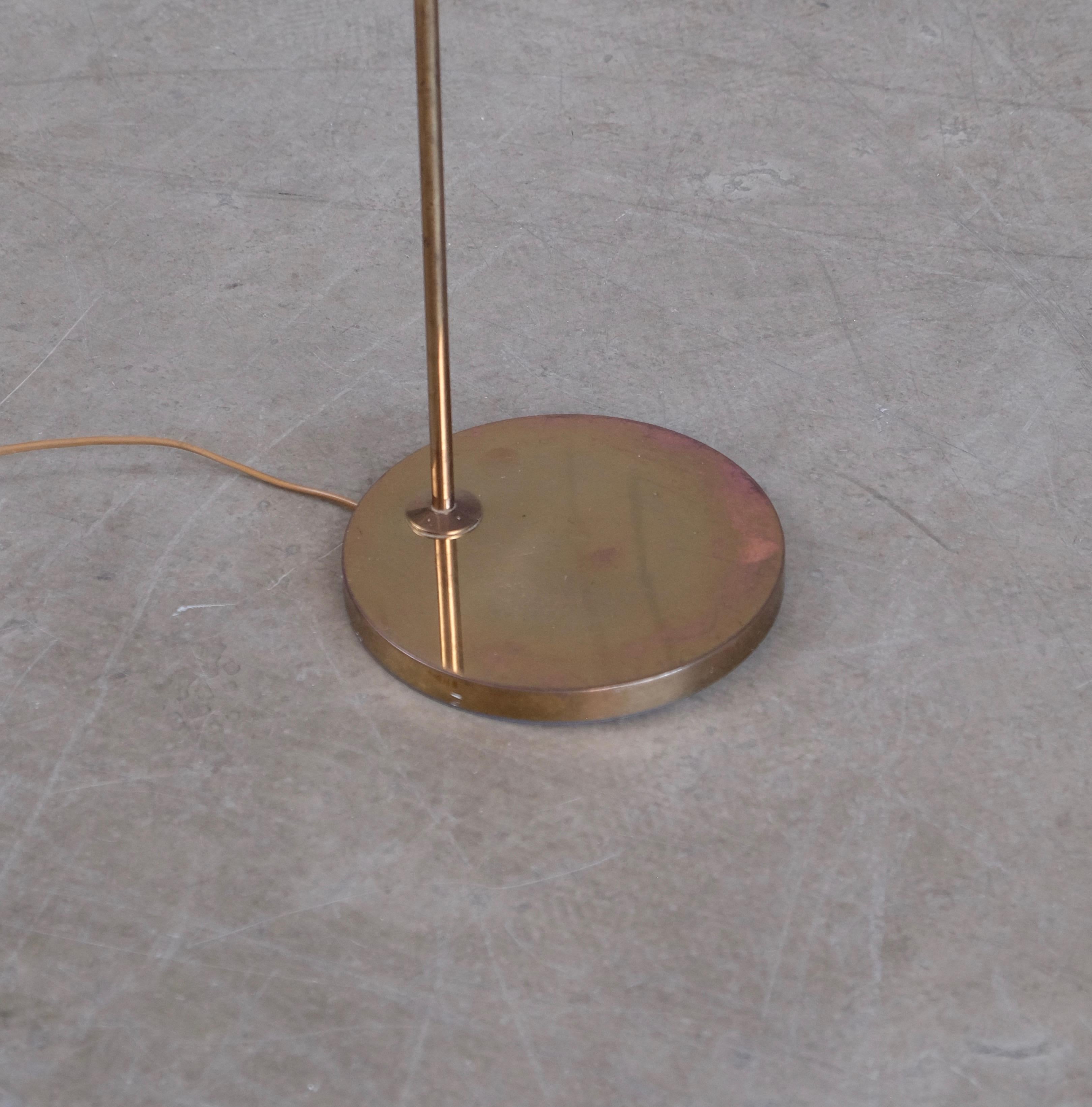 Brass Floor Lamp G-191 by Bergboms, 1960s 3