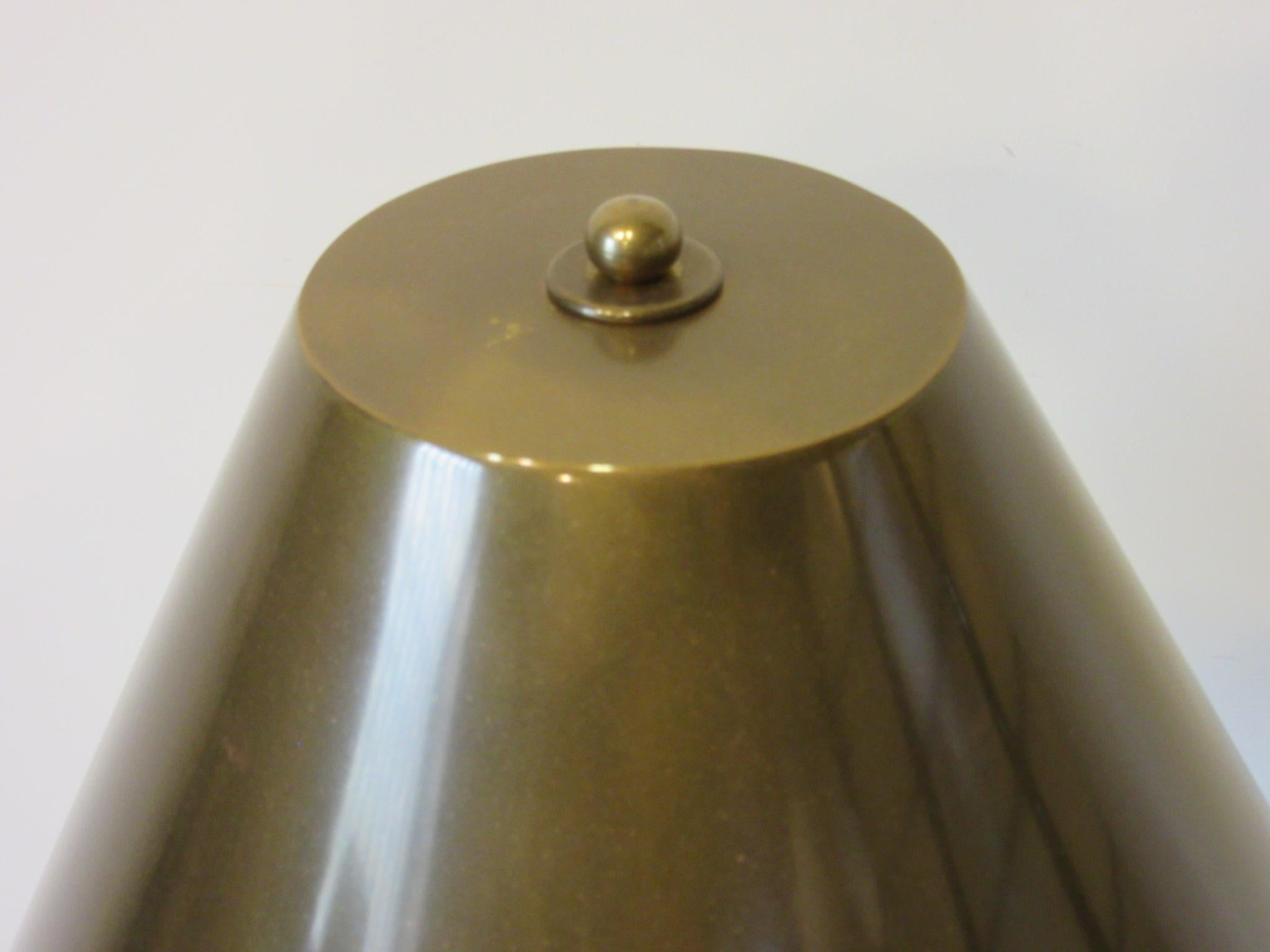 Brass Floor Lamp in the Style of Chapman In Good Condition In Cincinnati, OH