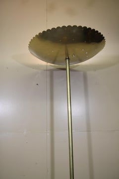 Brass Floor Lamp in the Style of Paavo Tynell