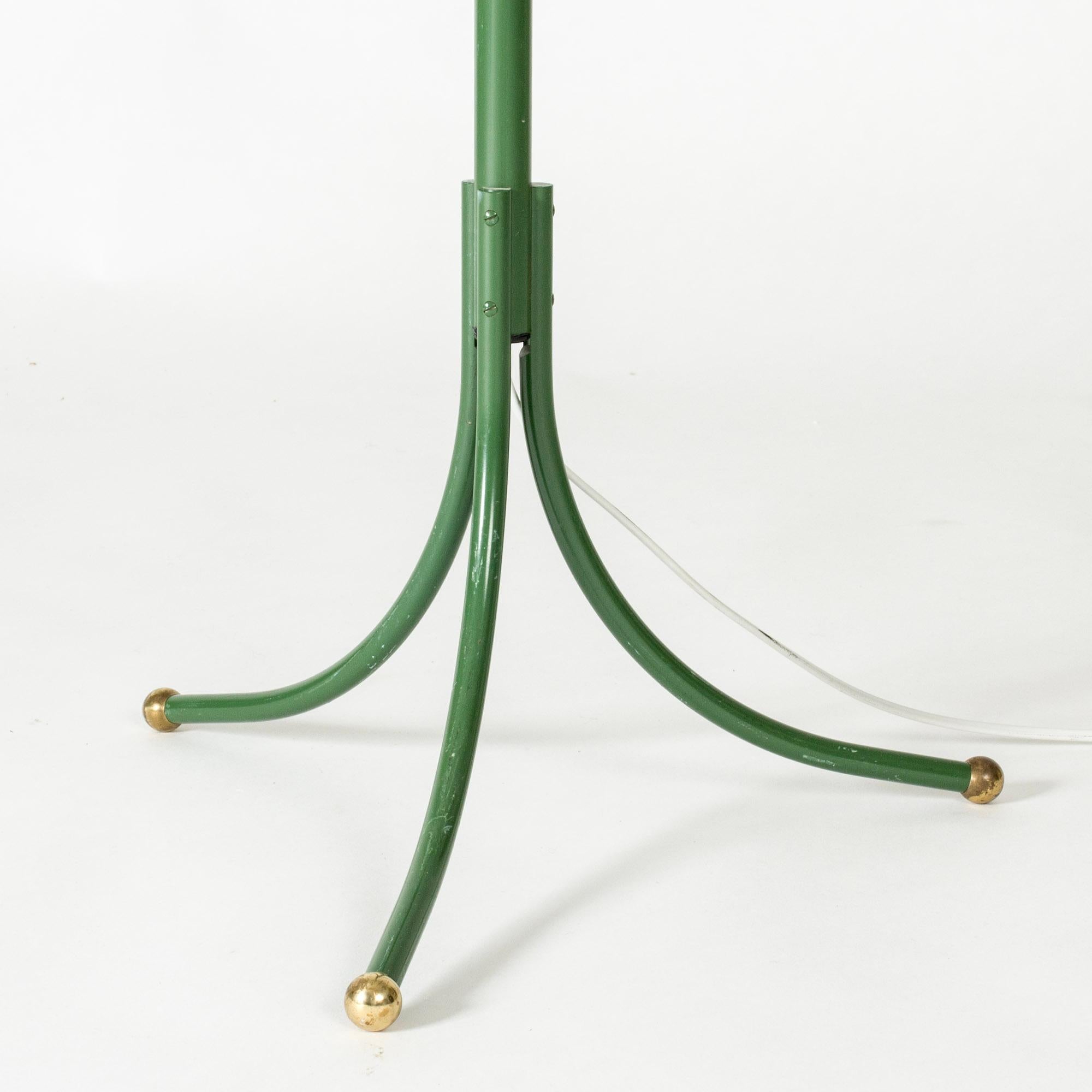 Mid-20th Century Brass Floor Lamp model #1842 by Josef Frank for Svenskt Tenn, Sweden, 1950s