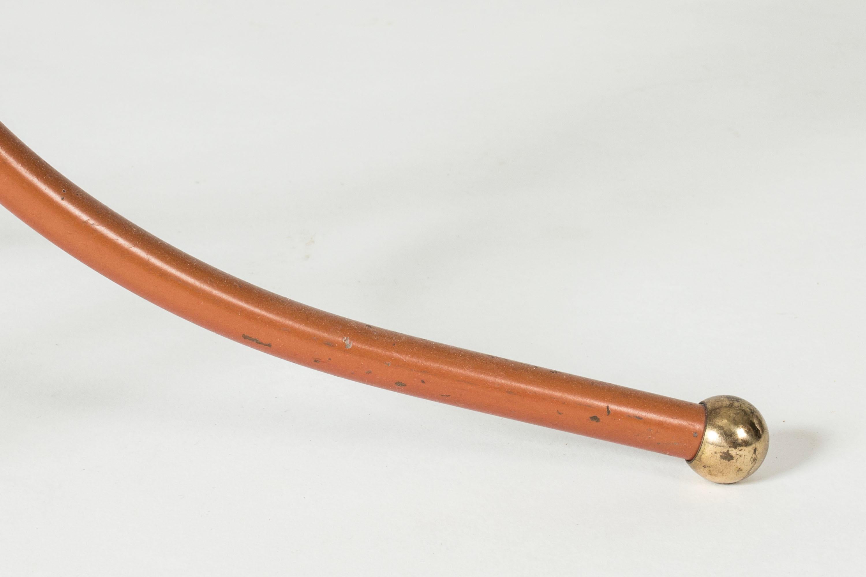 Mid-20th Century Brass Floor Lamp model #1842 by Josef Frank for Svenskt Tenn, Sweden, 1950s For Sale