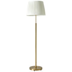 Brass Floor Lamp Model #2148 by Josef Frank for Svenskt Tenn, Sweden, 1950s
