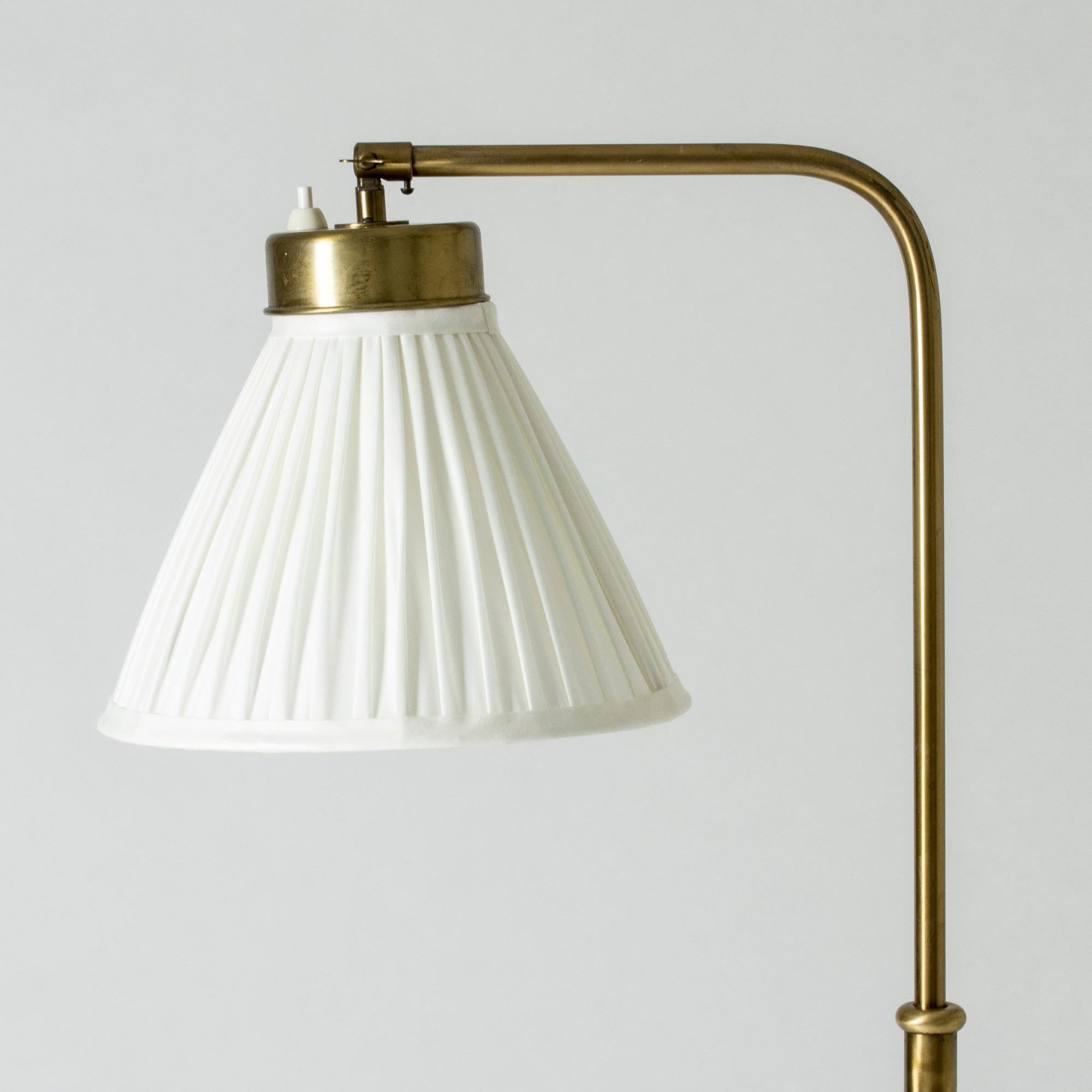 Brass Floor Lamp model #G1842 by Josef Frank for Svenskt Tenn, Sweden, 1950s 1