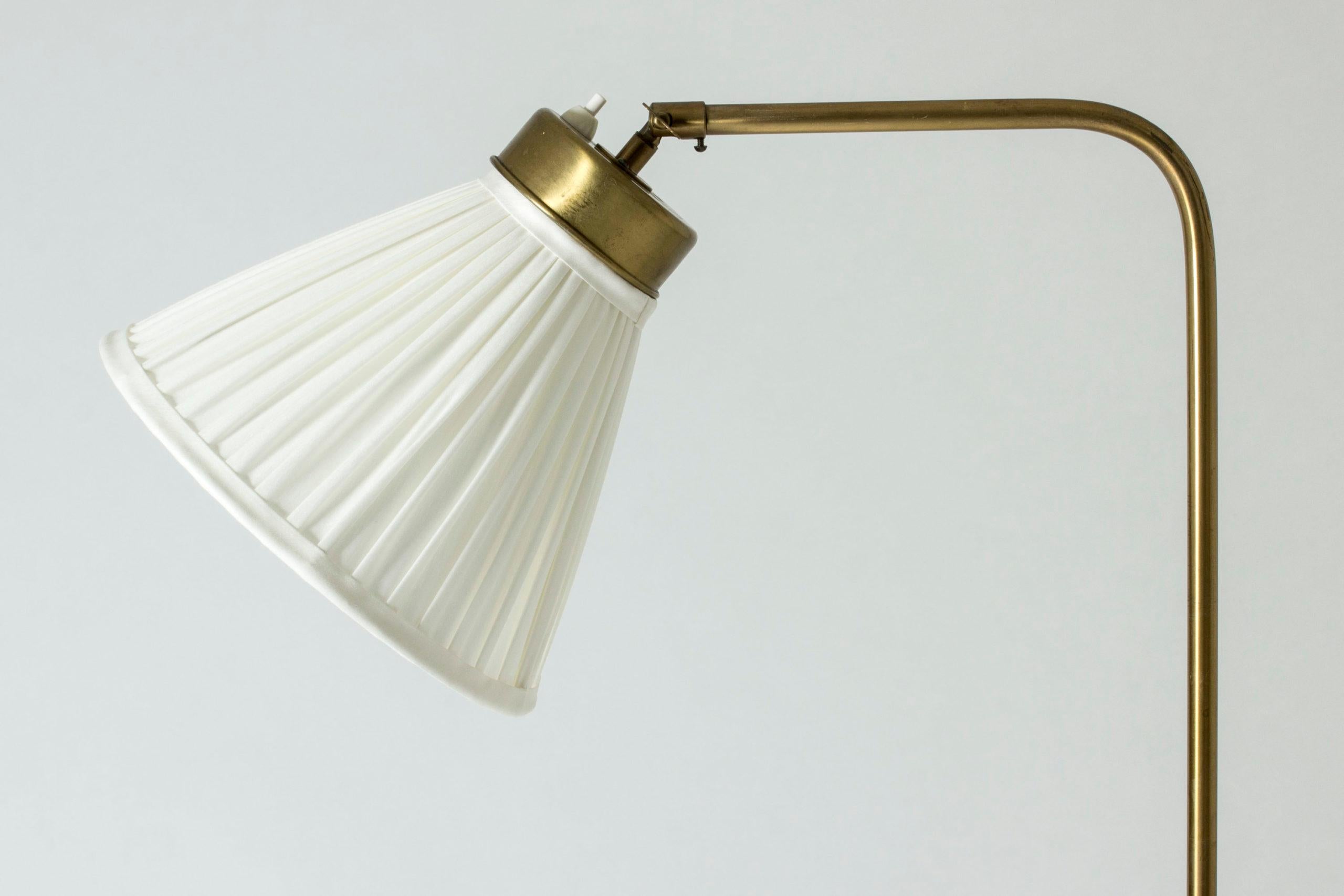 Brass Floor Lamp model #G1842 by Josef Frank for Svenskt Tenn, Sweden, 1950s 2
