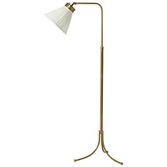 Brass Floor Lamp model #G1842 by Josef Frank for Svenskt Tenn, Sweden, 1950s