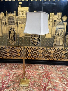 Brass Floor Lamp - Reading Light 1970