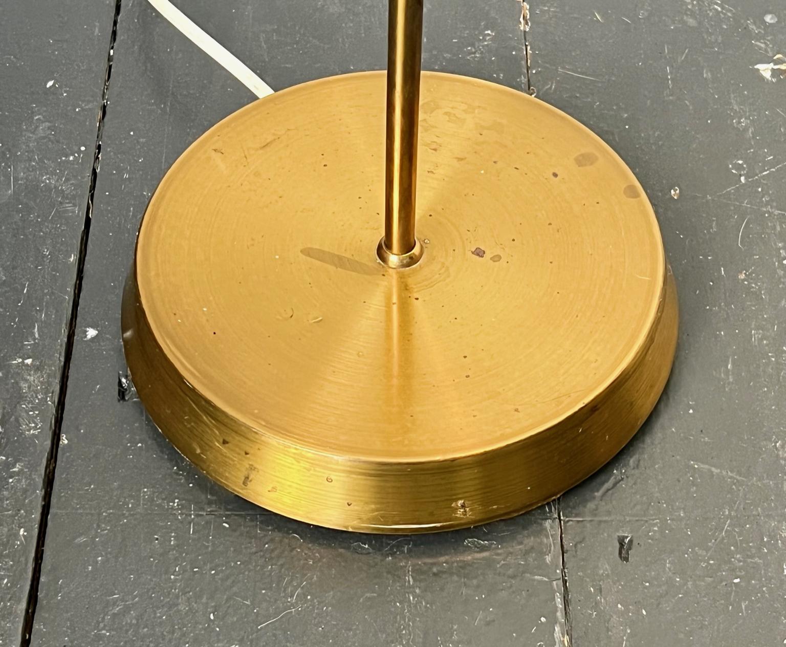 20th Century Brass Floor Lamp, Sweden For Sale
