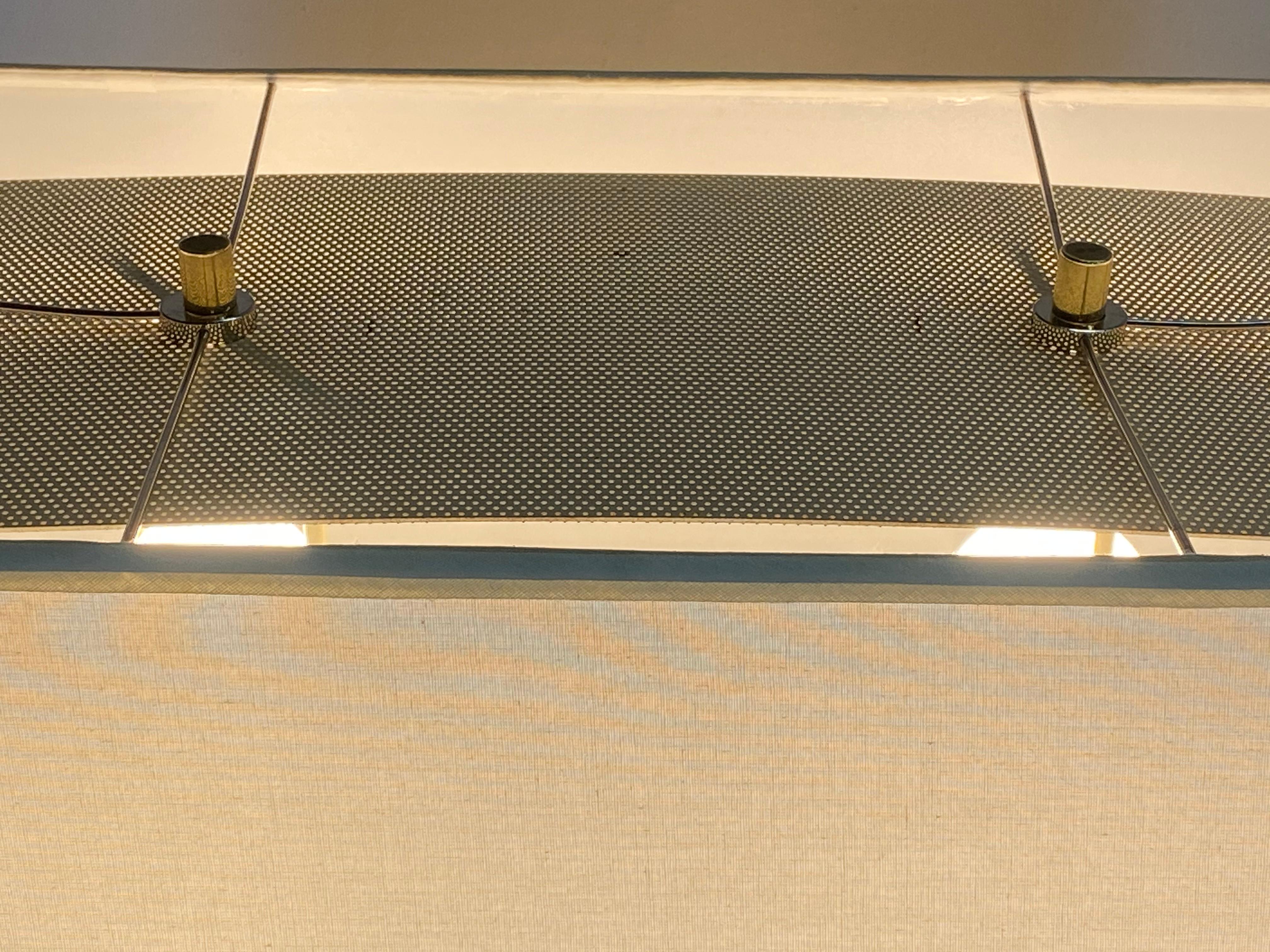 Brass Floor Lamp With Tray attributed to Stiffel 6