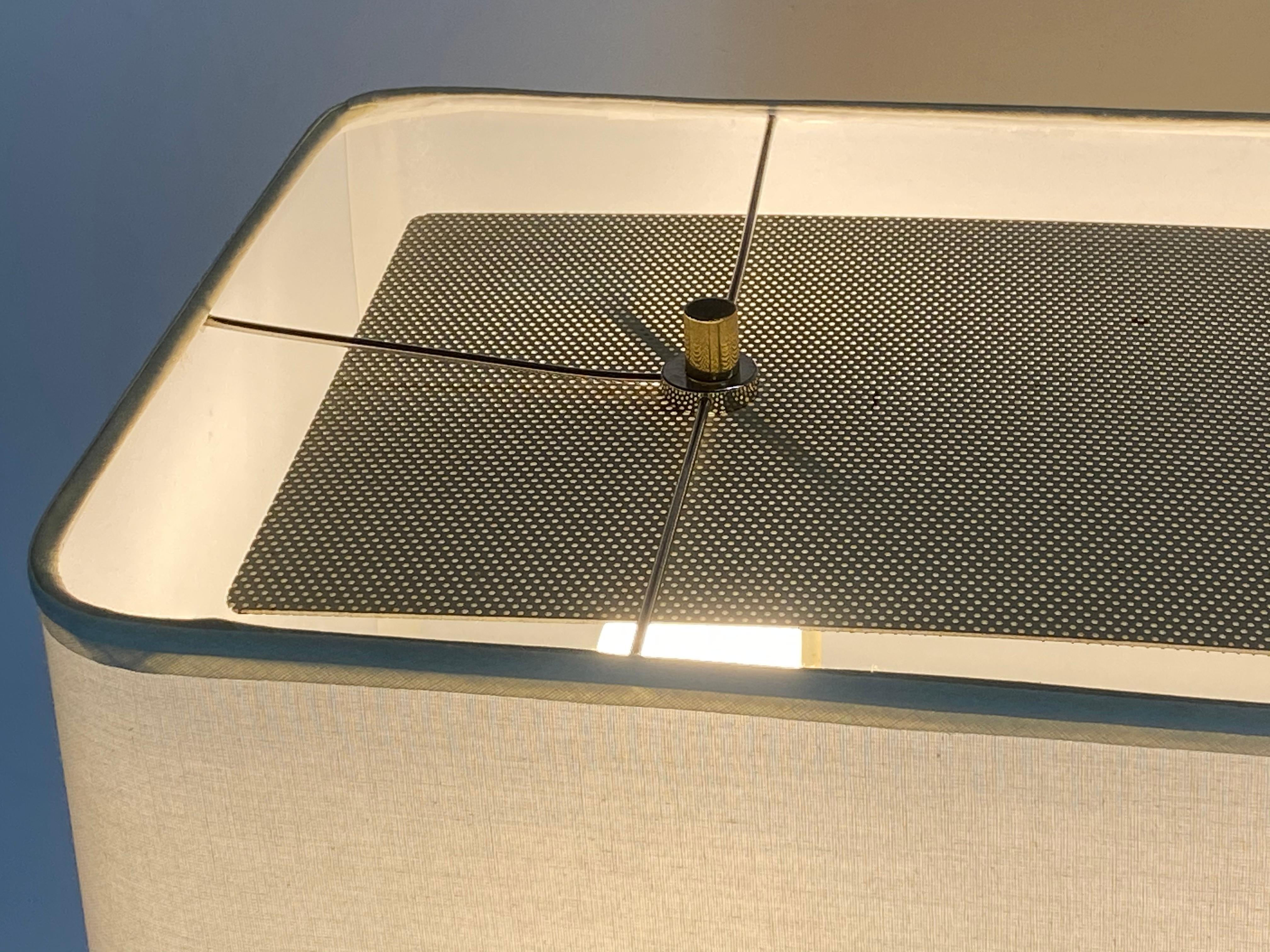 Brass Floor Lamp With Tray attributed to Stiffel 8