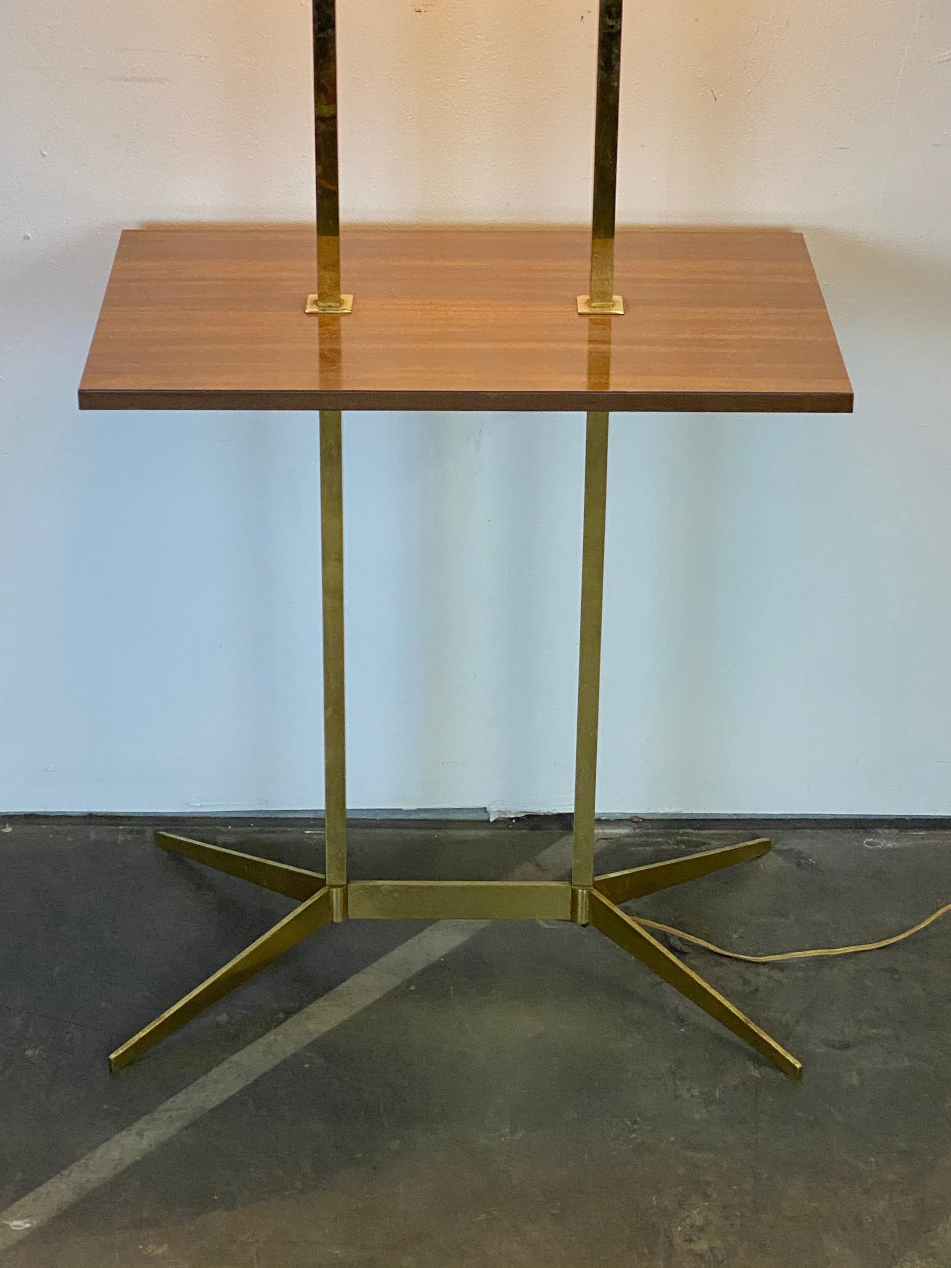 floor lamp with tray table