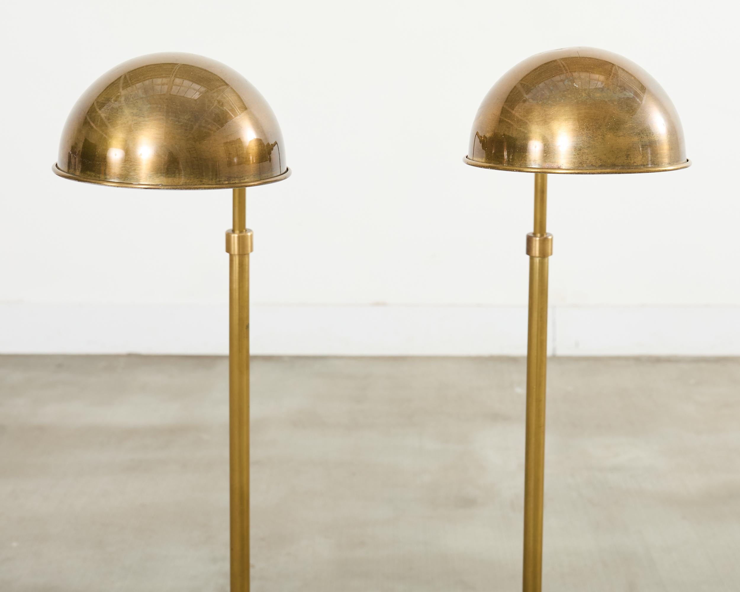American Brass Floor Lamps For Sale