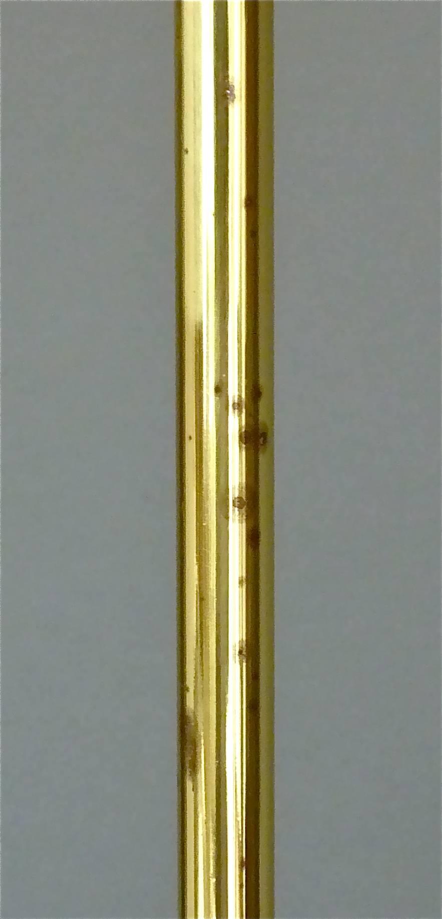 Brass Floor Lamps No.7 by Cedric Hartman for Jack Lennor Larsen, 1960-1970, Pair 10