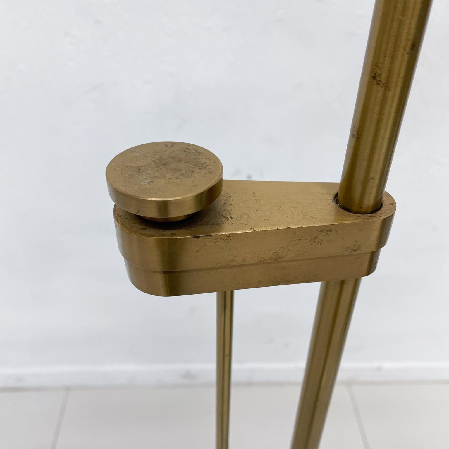 Stehlampe aus Messing mit Seitendimmer, Bauhaus Holtkoetter Leuchten, Deutschland 1964 (Moderne)