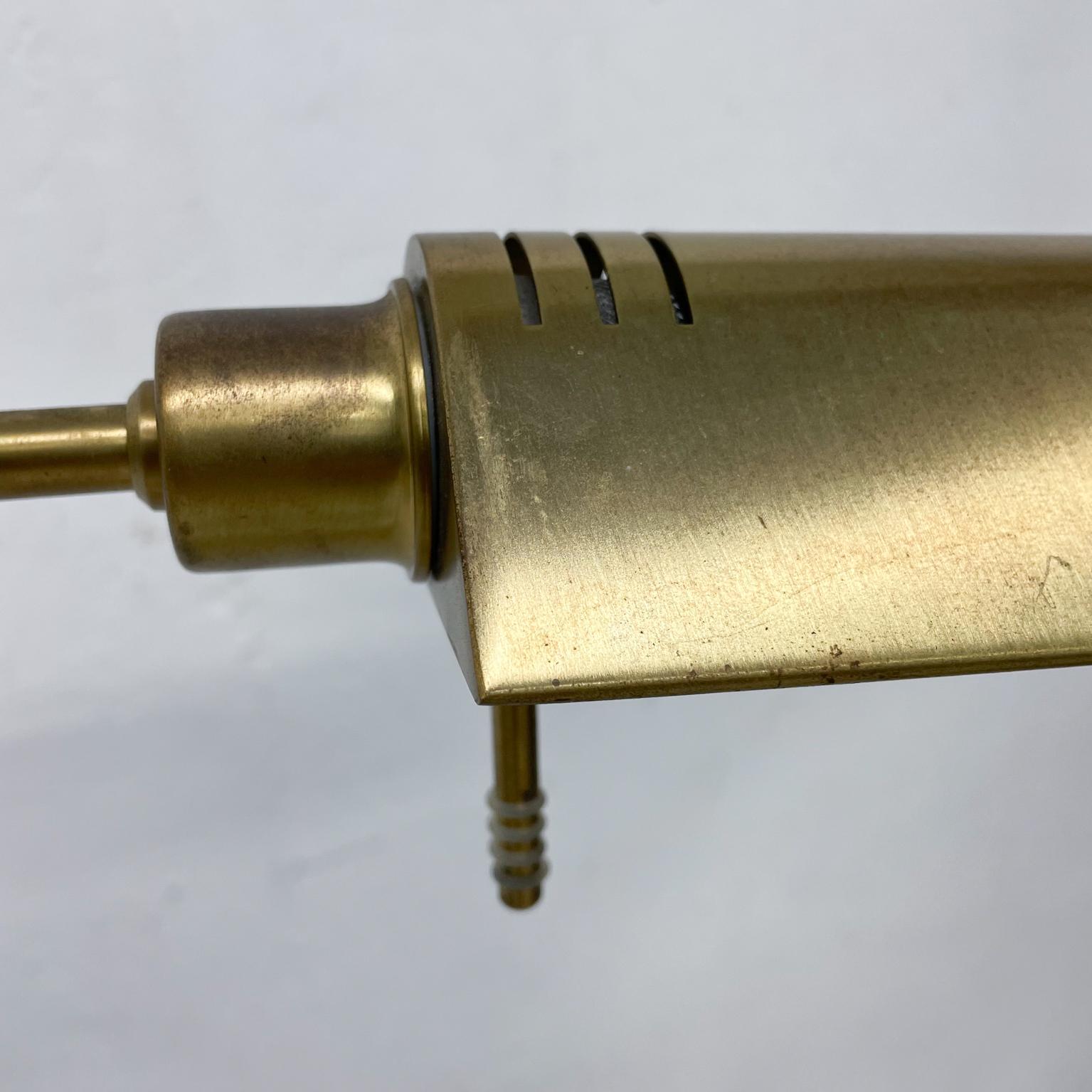 Stehlampe aus Messing mit Seitendimmer, Bauhaus Holtkoetter Leuchten, Deutschland 1964 (Ende des 20. Jahrhunderts)