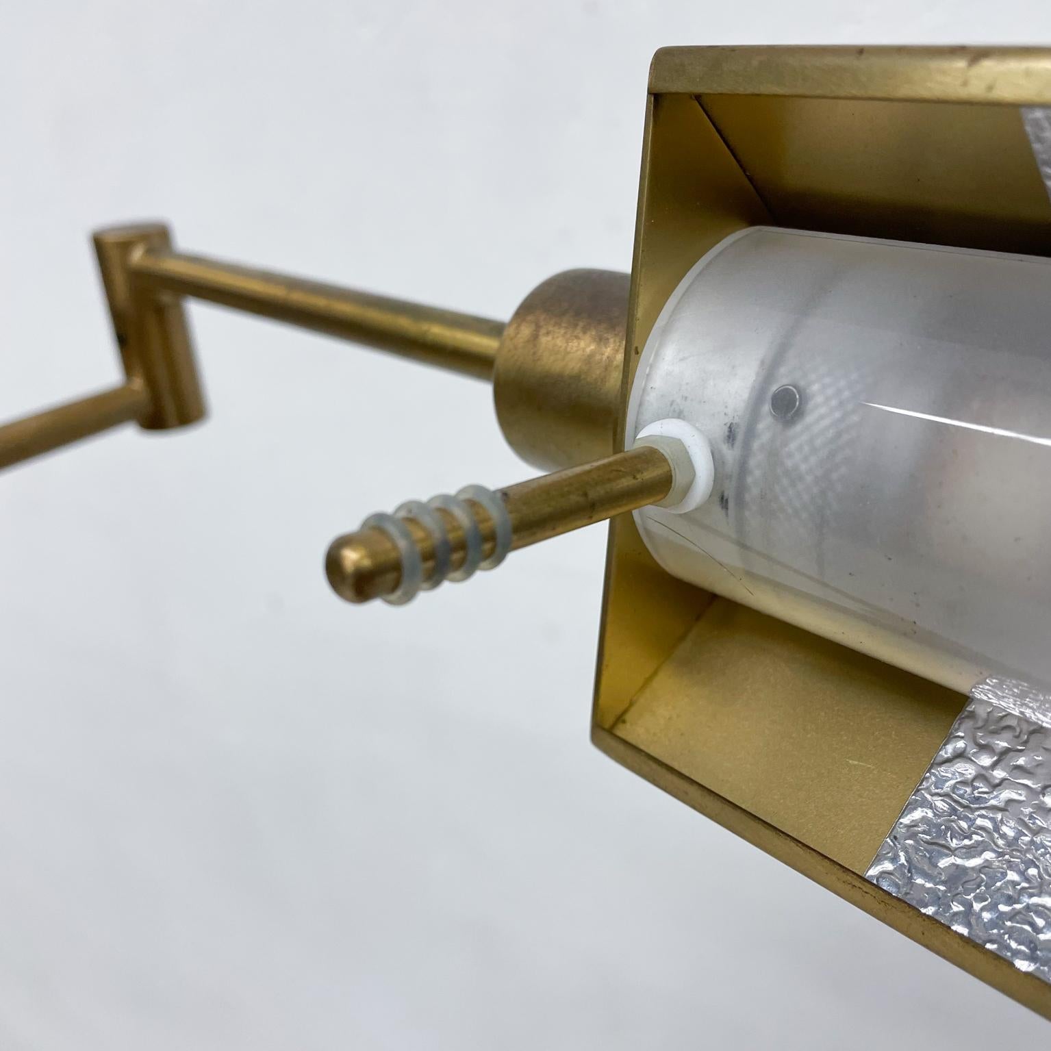 Stehlampe aus Messing mit Seitendimmer, Bauhaus Holtkoetter Leuchten, Deutschland 1964 3