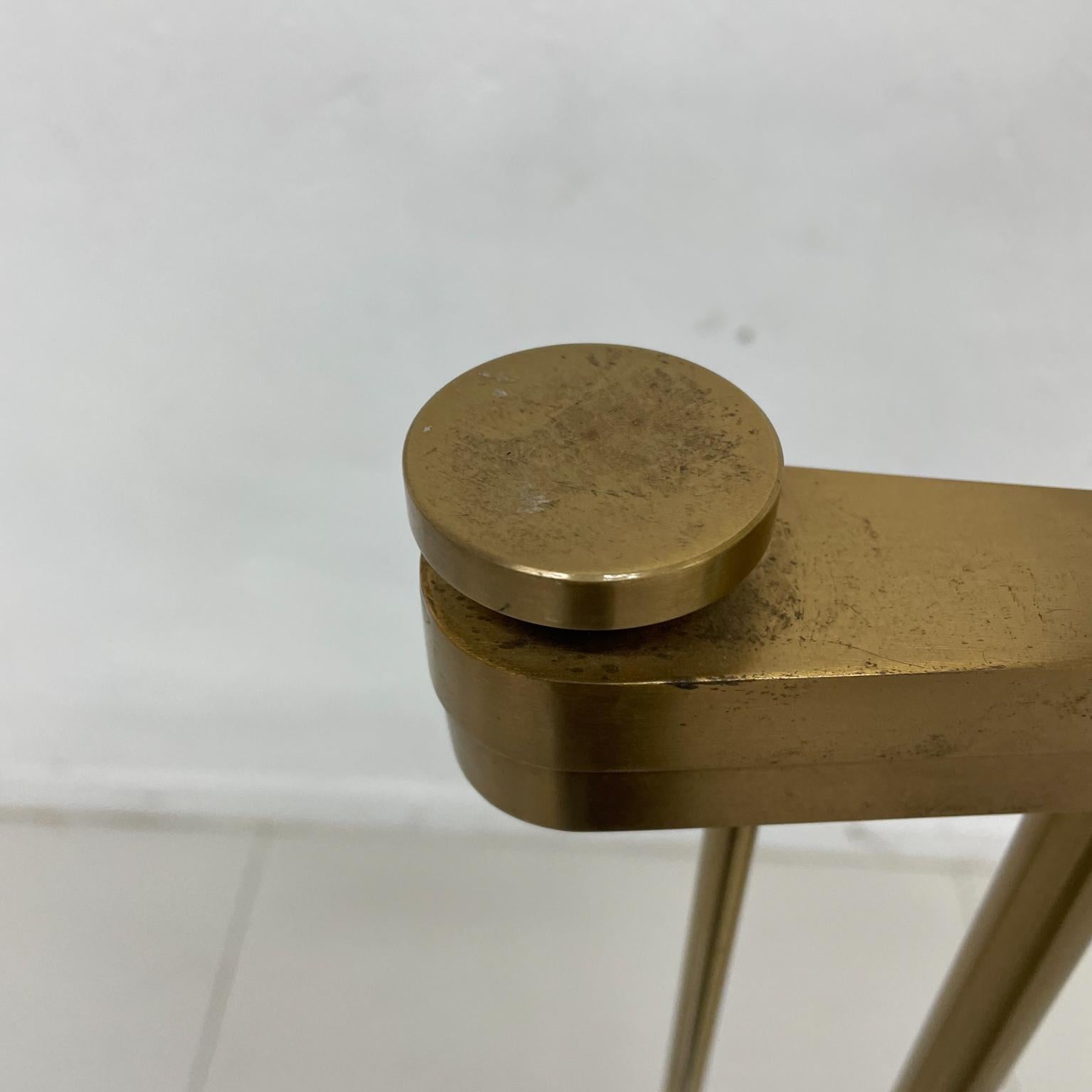 Stehlampe aus Messing mit Seitendimmer, Bauhaus Holtkoetter Leuchten, Deutschland 1964 4