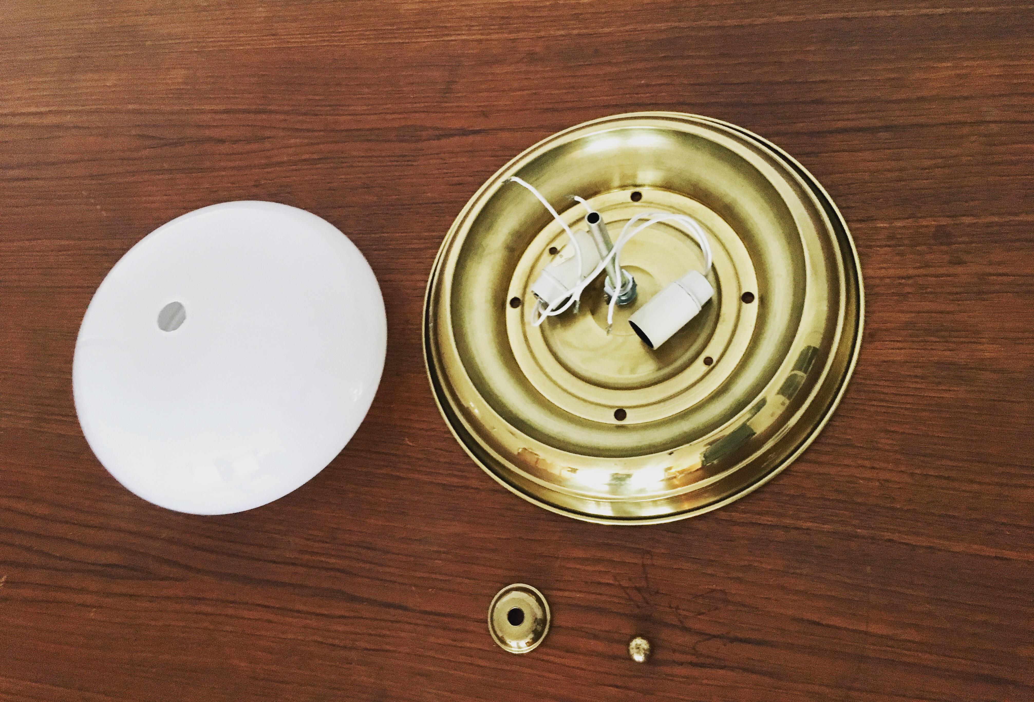 Brass Flush Lamp For Sale 5