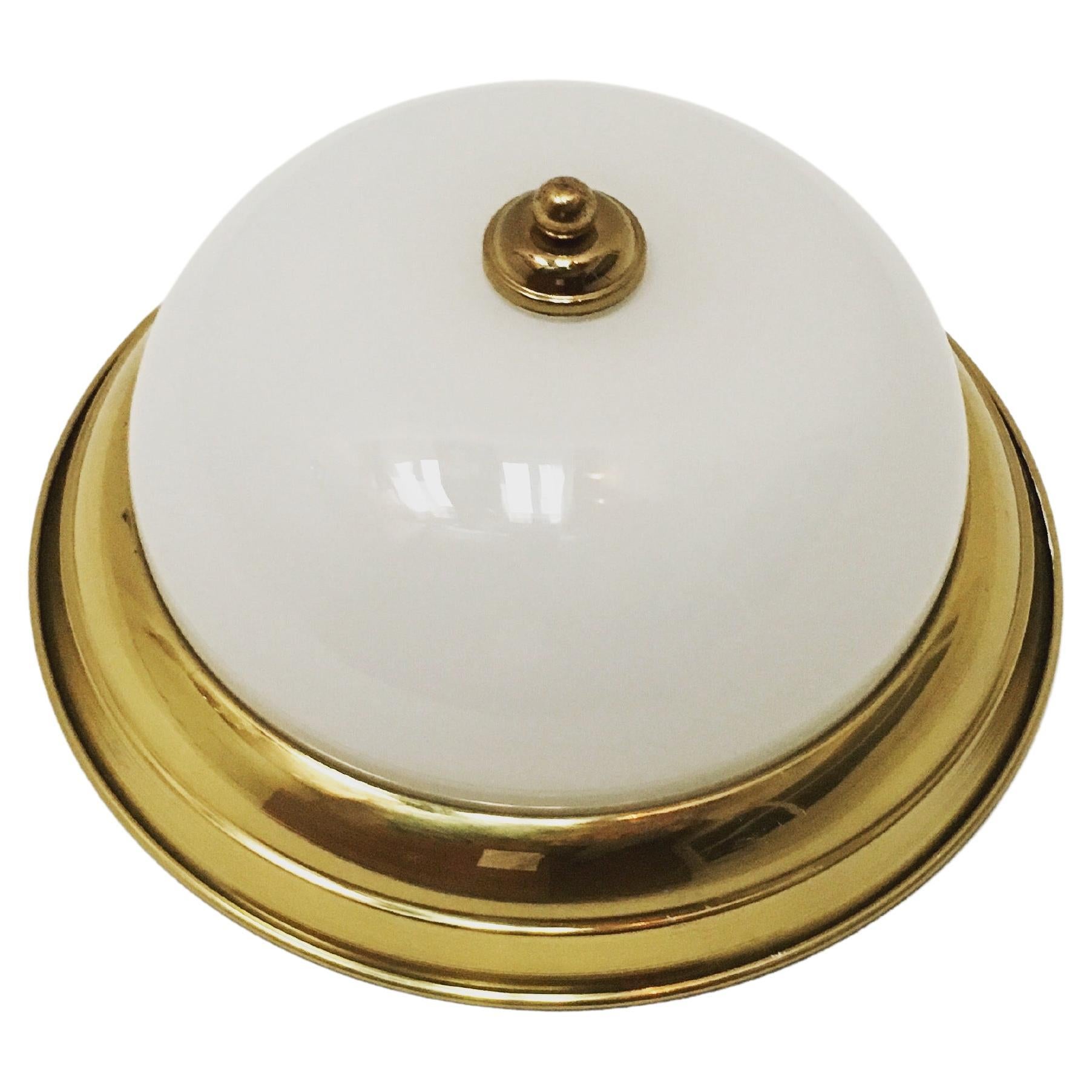 Brass Flush Lamp For Sale